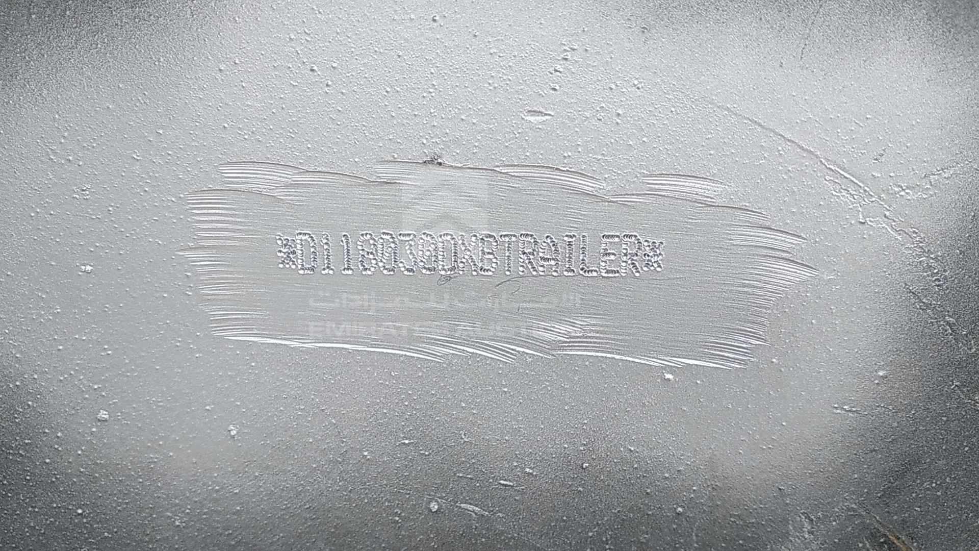 2016 TRAILER --- VIN: D118030DXBTRAILER