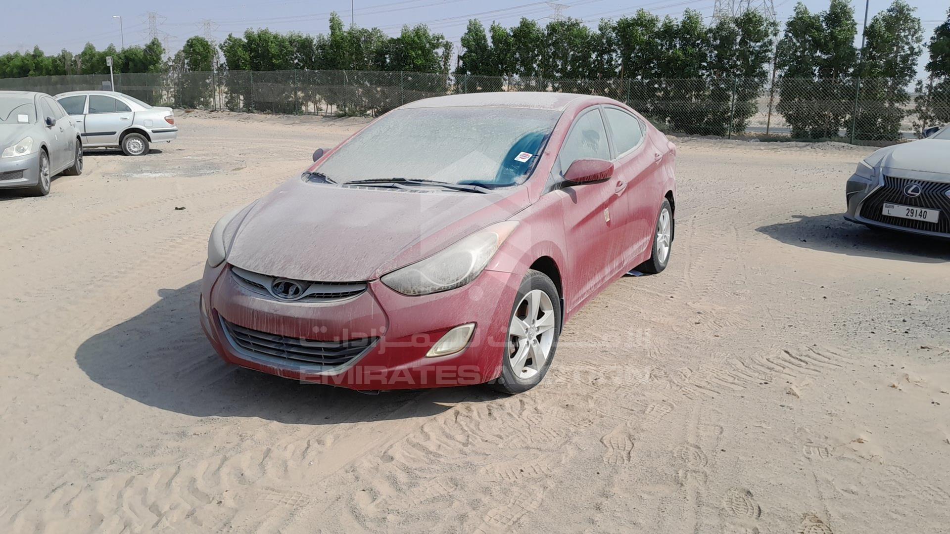 2013 HYUNDAI ELANTRA VIN: KMHDH4AE6DU945797