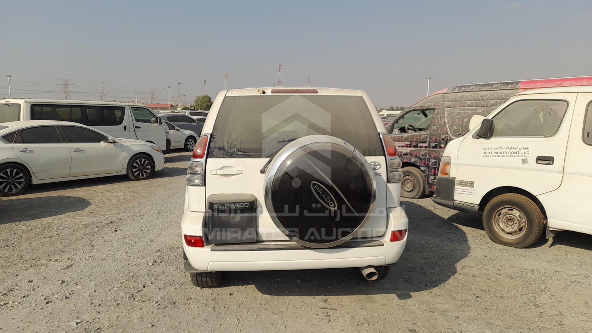 2007 TOYOTA PRADO VIN: JTEBU25J275071560