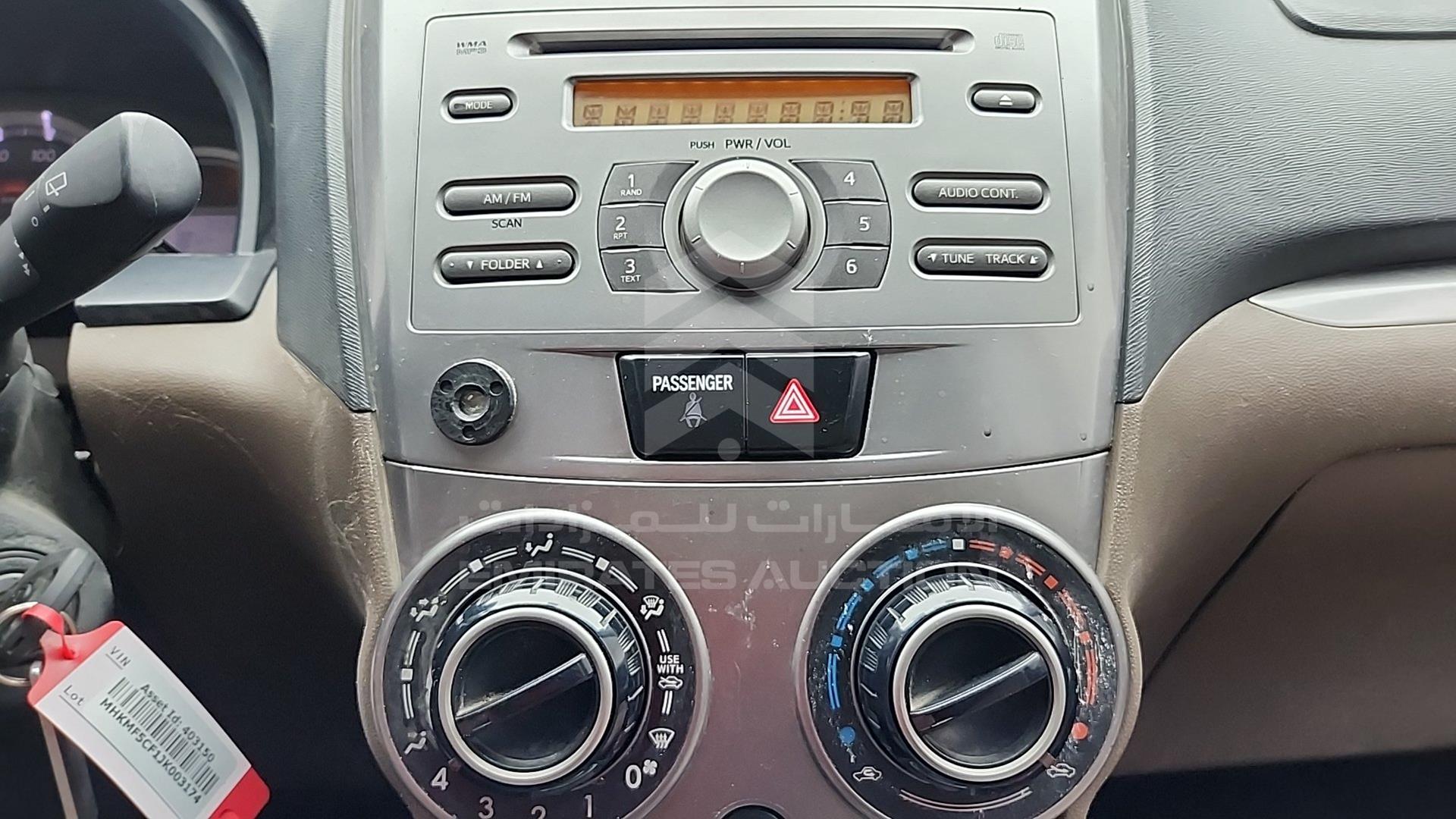 2018 TOYOTA AVANZA VIN: MHKMF5CF1JK003174