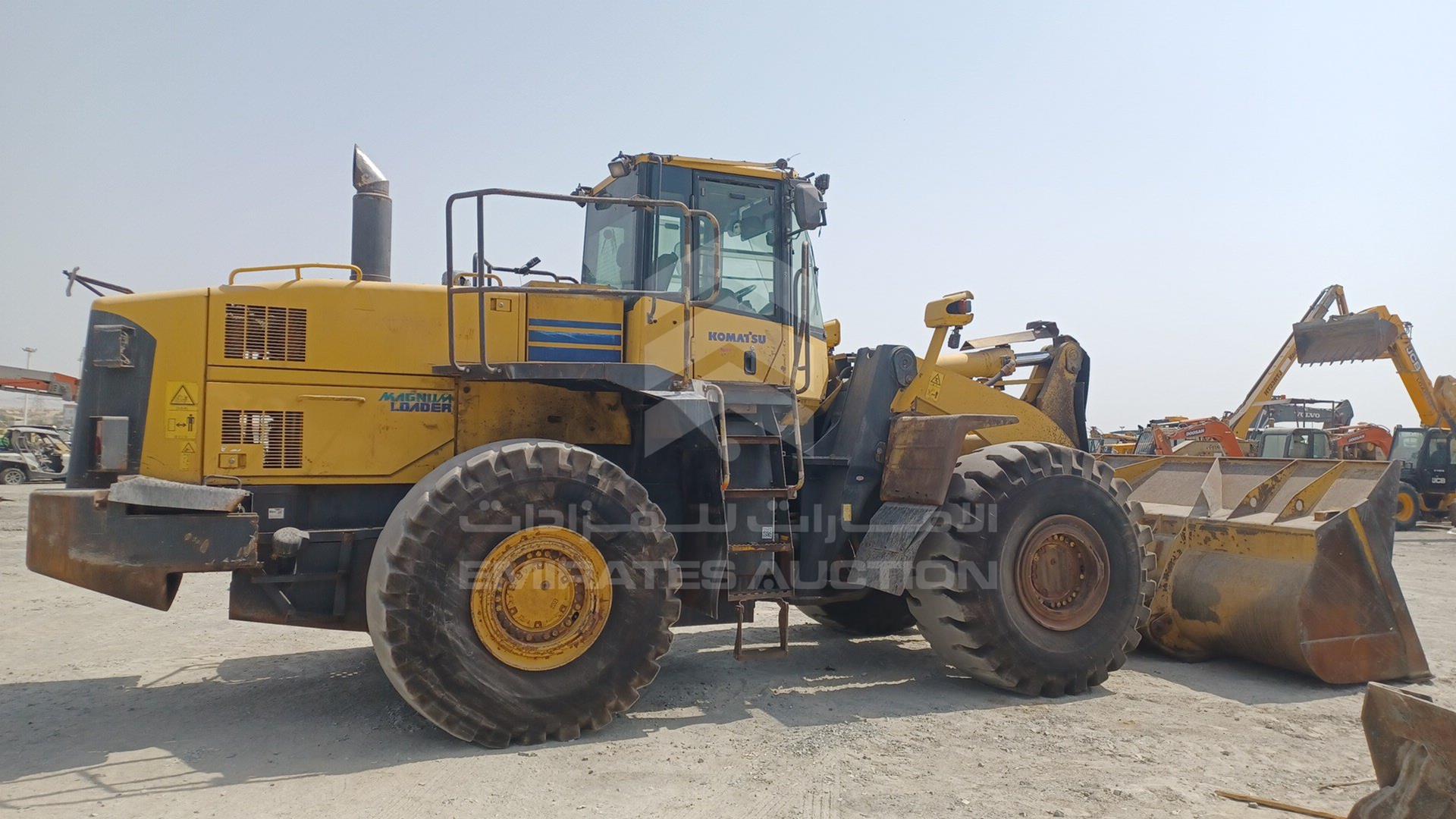 2014 KOMATSU WA500 VIN: KMTWA096T01055987