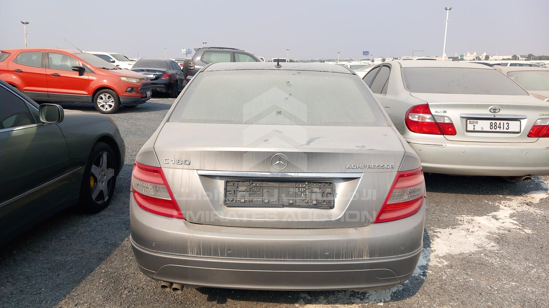 2009 MERCEDES C 180 VIN: WDDGF46X99A240024