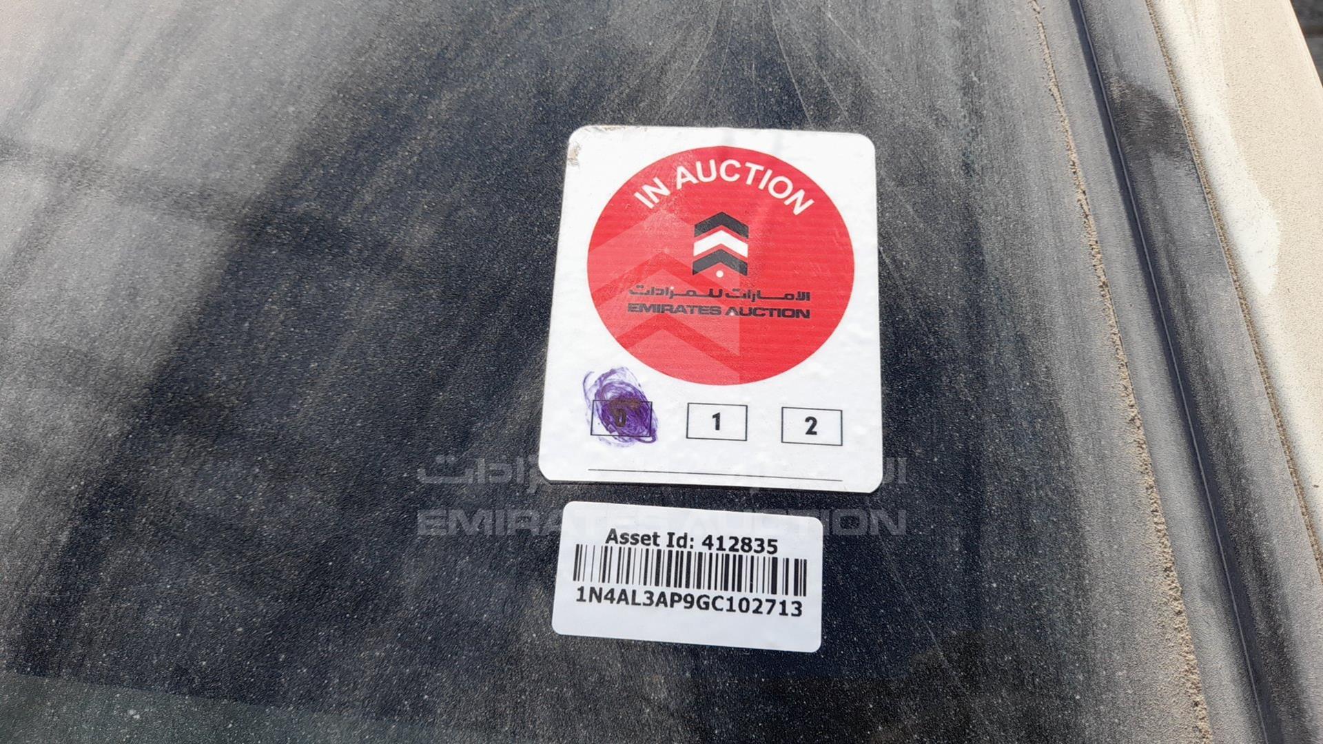 2016 NISSAN ALTIMA VIN: 1N4AL3AP9GC102713