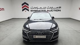 اودي A8 2020 — الزاوية الأمامية بالكامل — صورة 1 — صورة مصغرة
