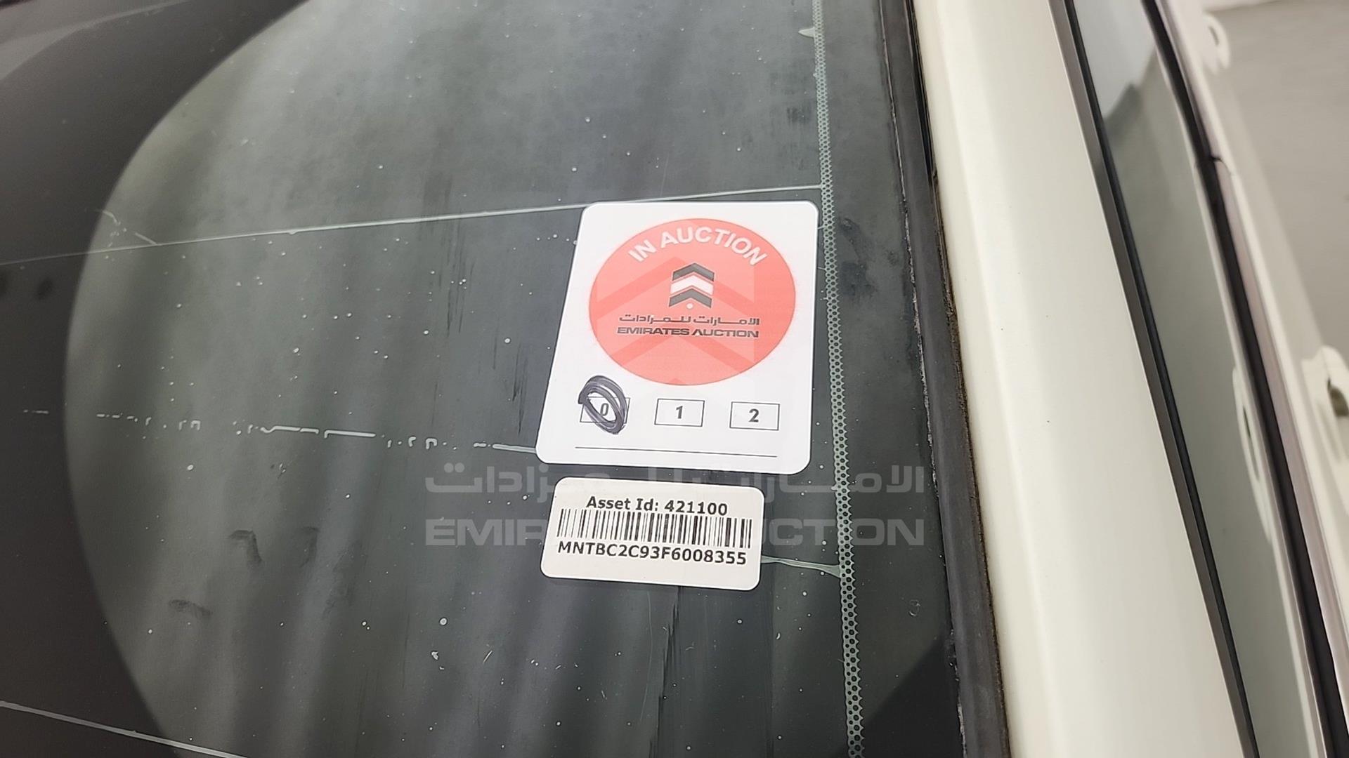 2015 NISSAN TIIDA VIN: MNTBC2C93F6008355