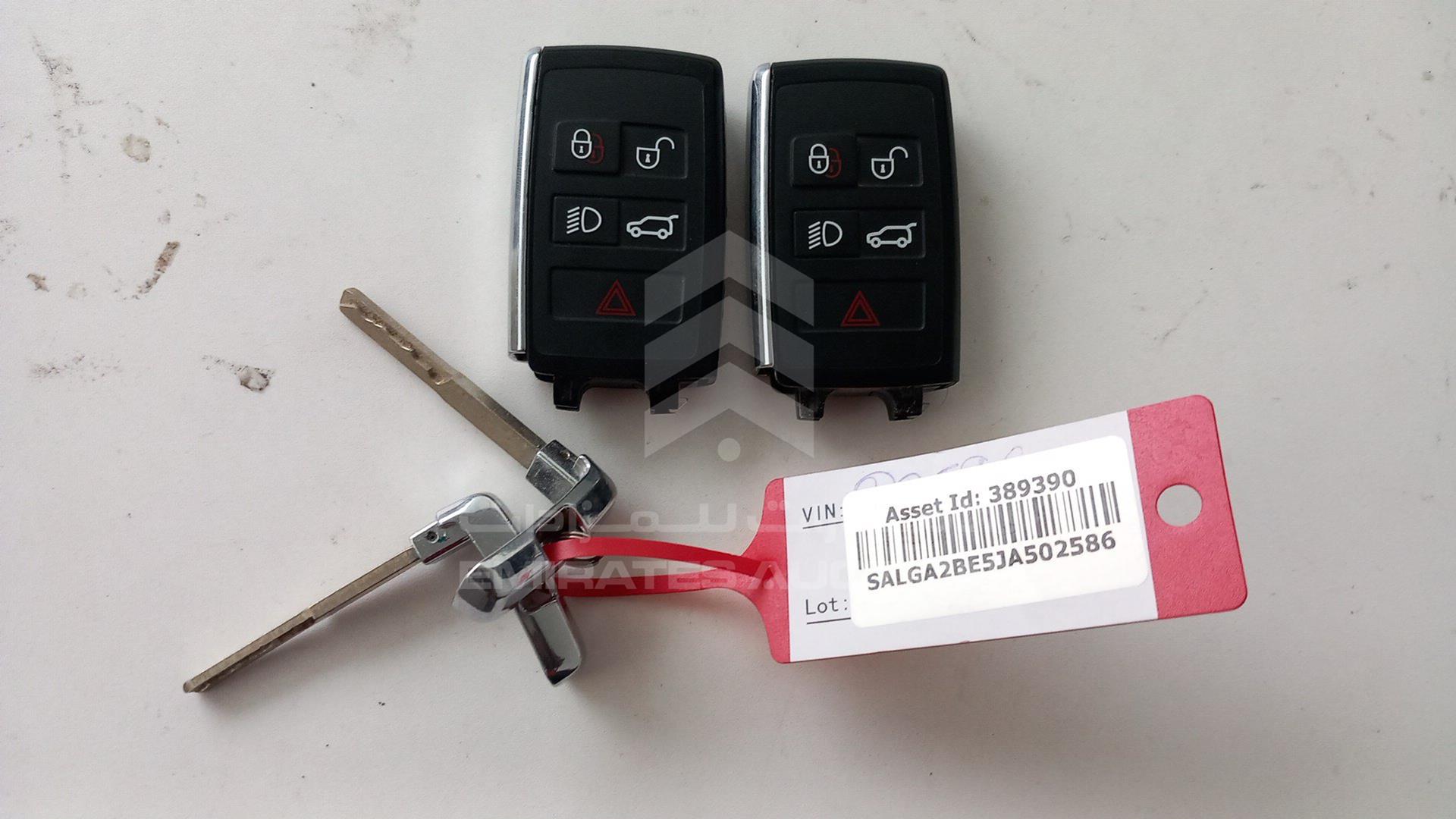 2018 RANGE ROVER VOGUE VIN: SALGA2BE5JA502586