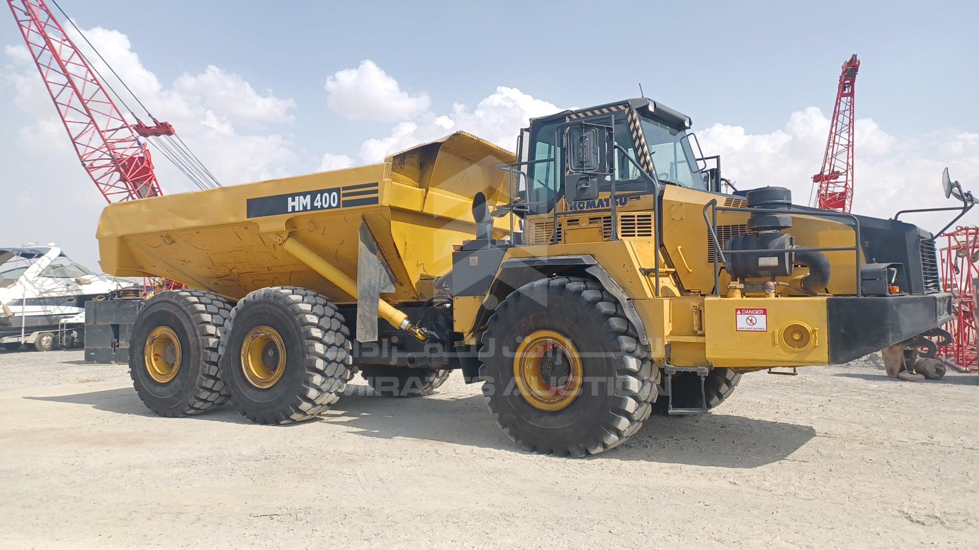 2015 KOMATSU HM400-2R VIN: KMTHM010V29007229