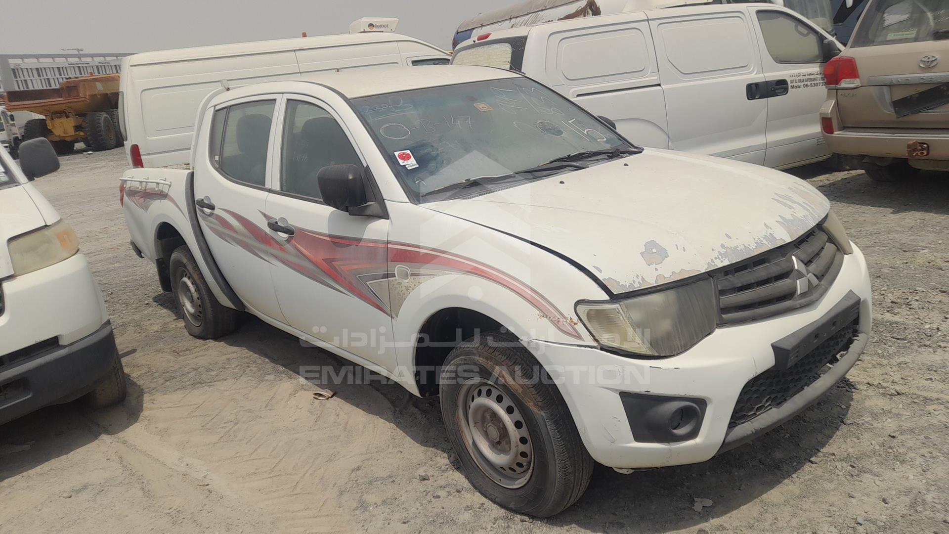 2013 MITSUBISHI L 200 VIN: MMBJNKA50DD019912