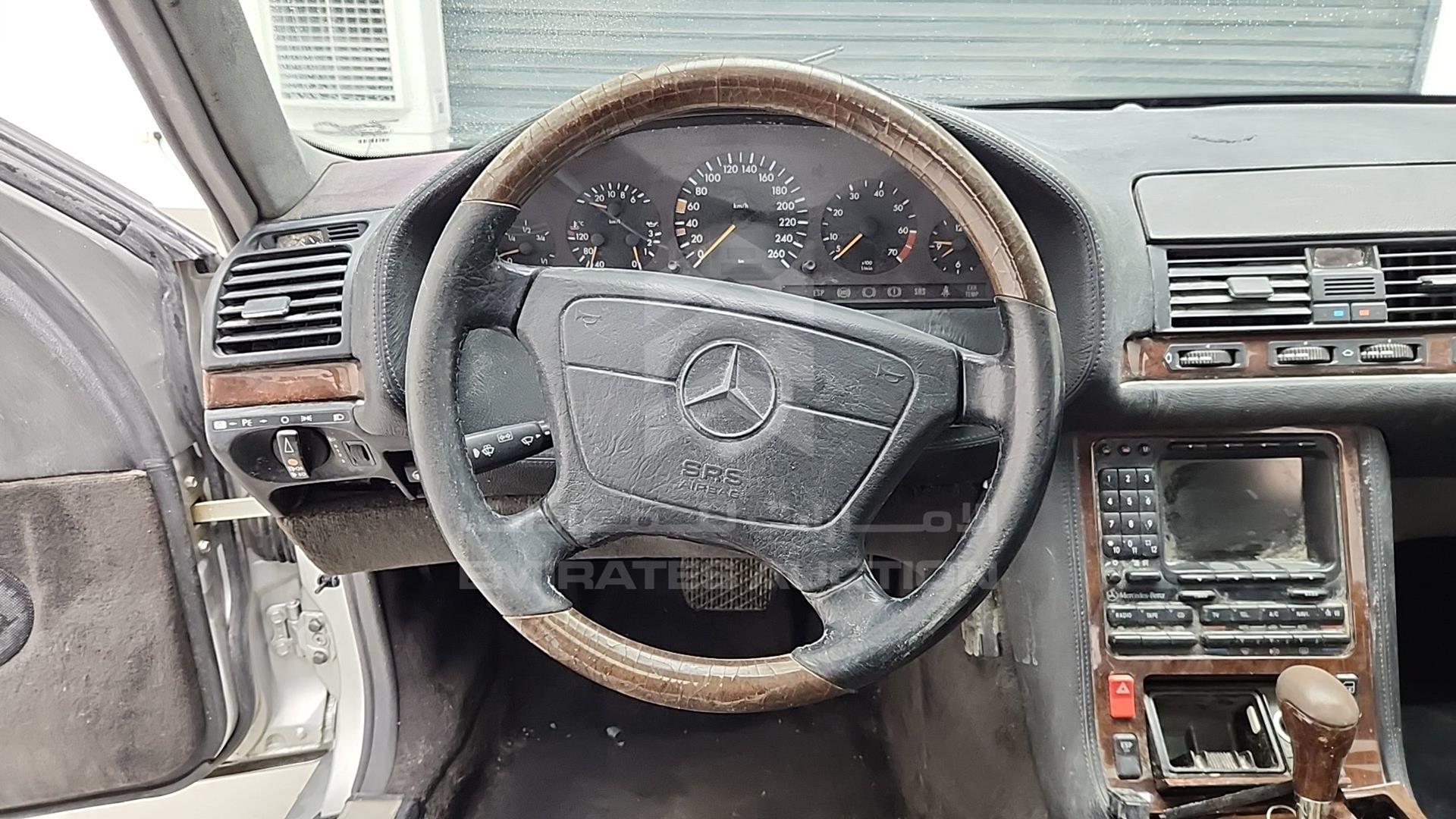 1997 MERCEDES SL 600 VIN: WDB1400571A307539