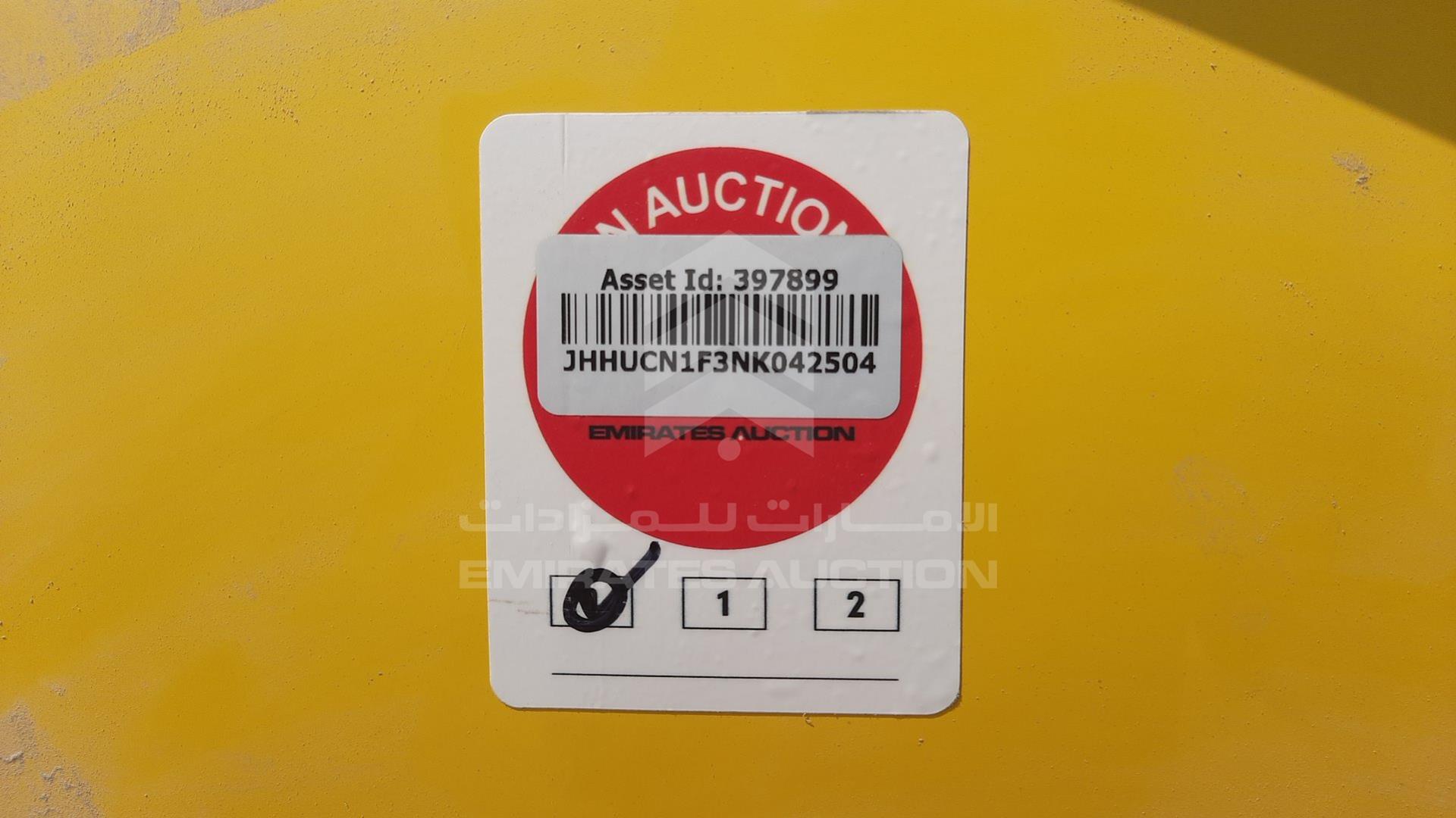 2022 HINO 300 VIN: JHHUCN1F3NK042504
