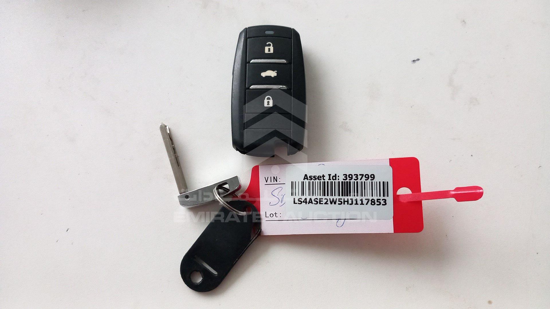 2017 CHANGAN CS 75 VIN: LS4ASE2W5HJ117853