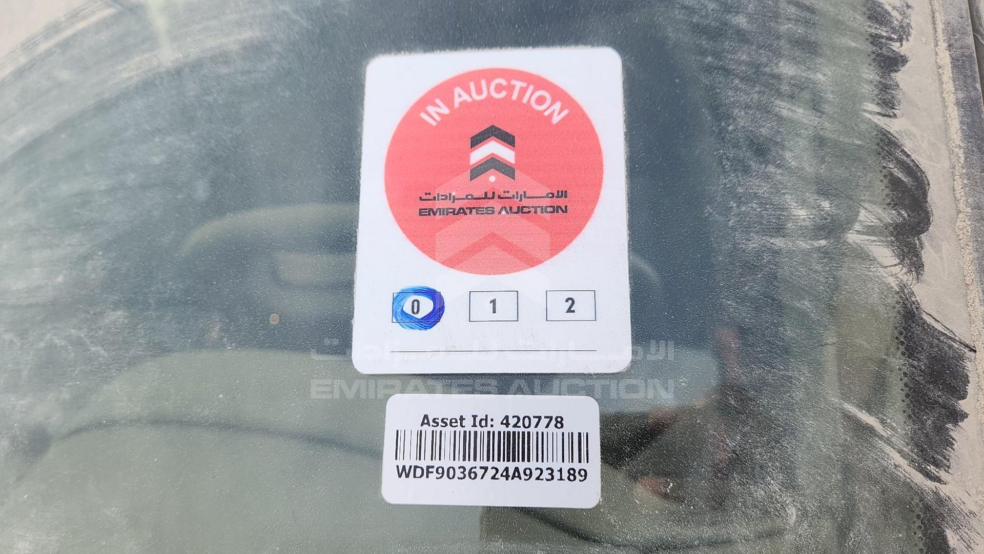 2005 MERCEDES CDI 311 VIN: WDF9036724A923189