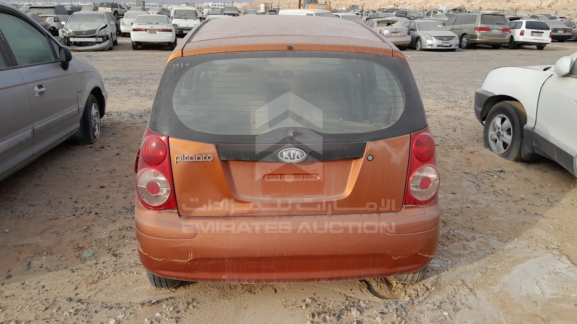 2009 KIA PICANTO VIN: KNABA24389T694712