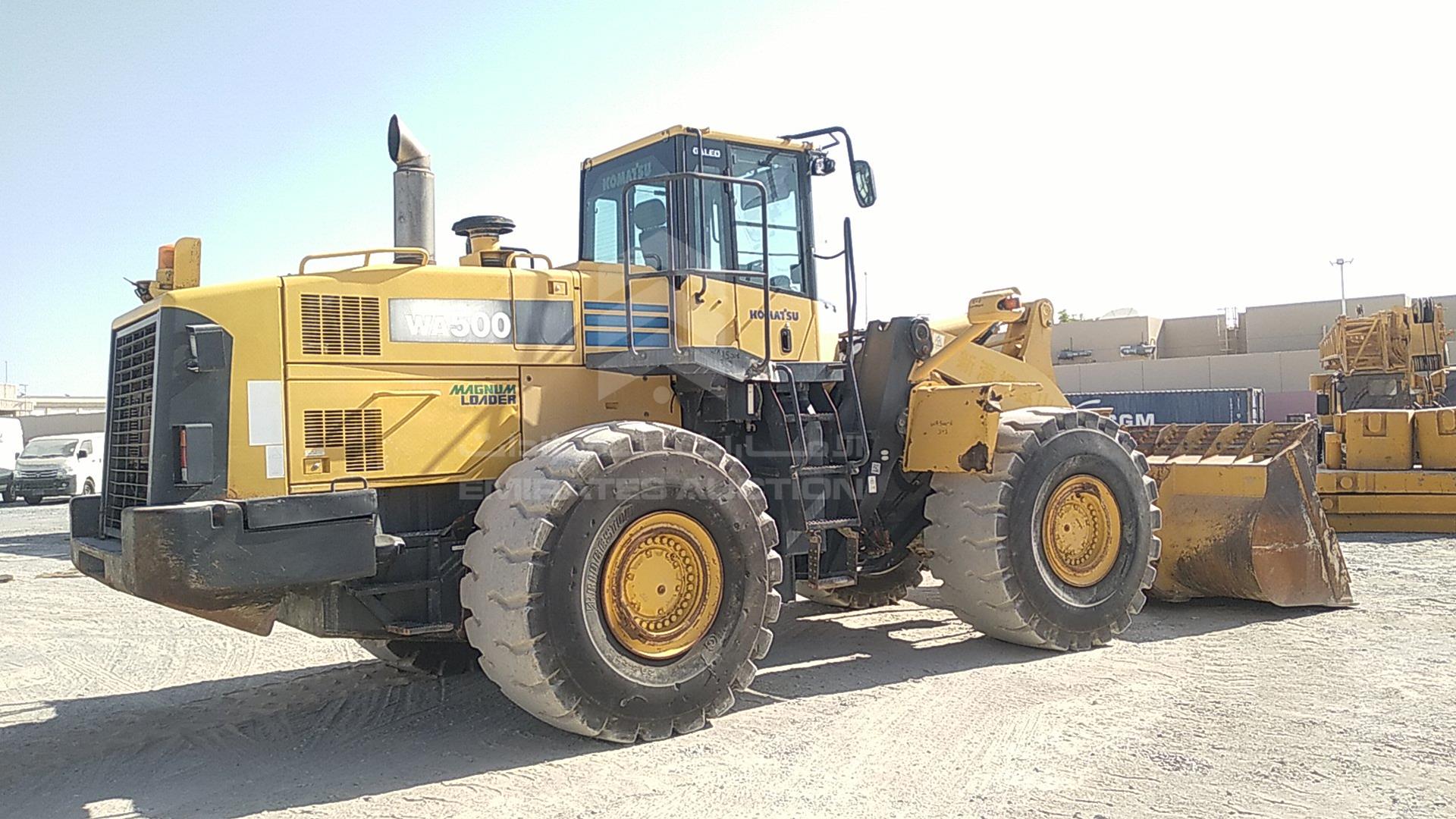 2014 KOMATSU WA500-6 VIN: KMTWA096V01055303