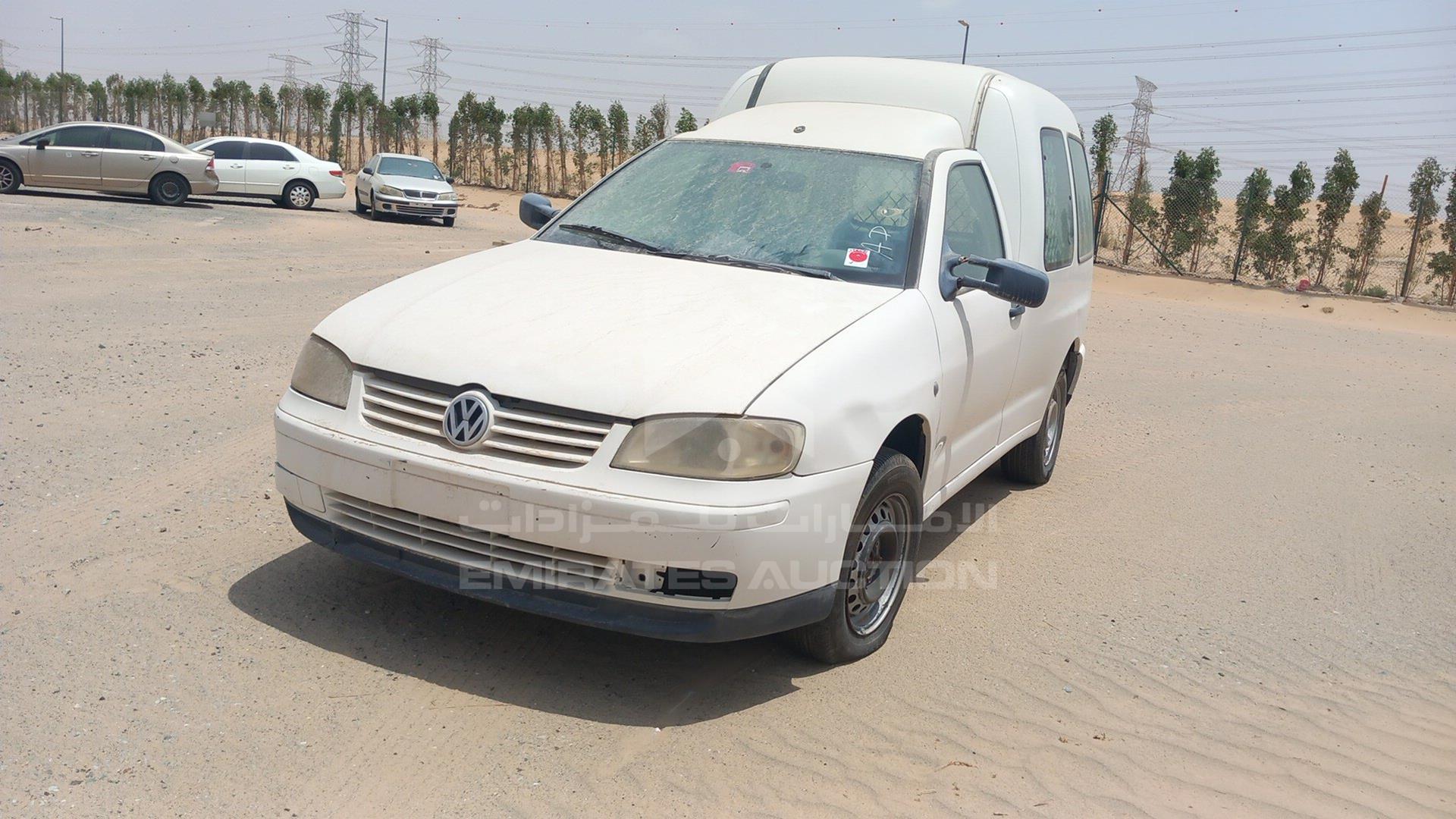 2008 VOLKSWAGEN CADDY VIN: 8AWLC09E89A004588