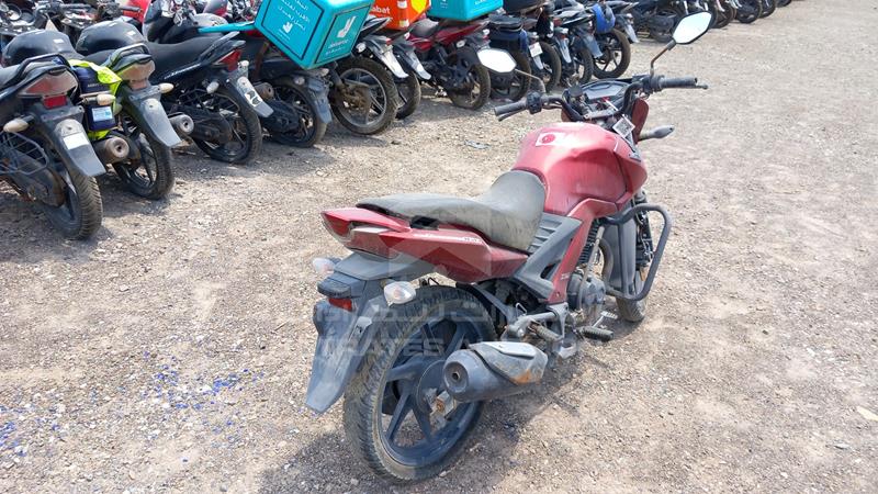 ME4KC20BXJ8001564 Auction: EmiratesAuction Lot: 406922 ME4KC20BXJ8001564 Honda Unicorn 160 2018 RED Photo 8