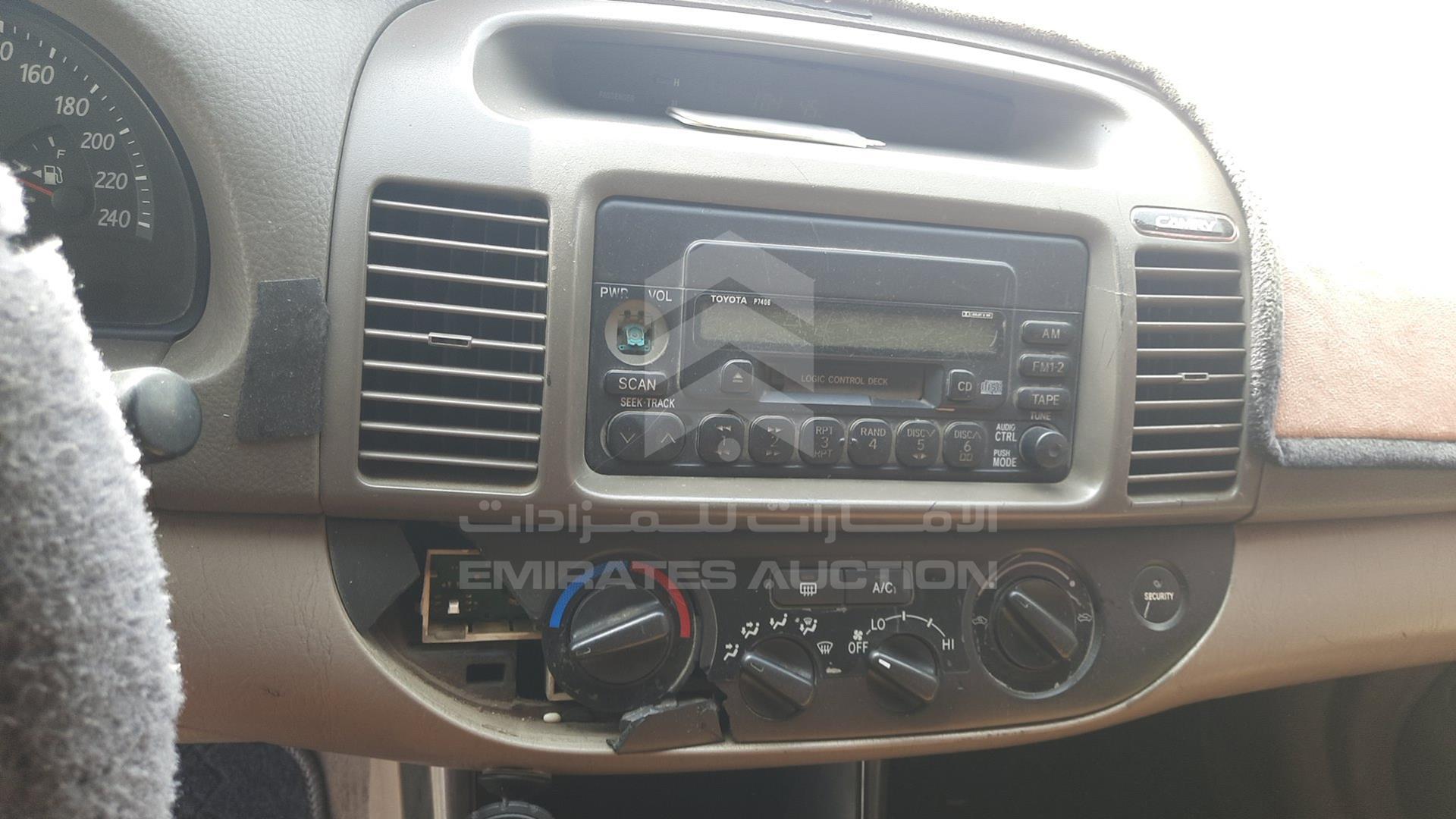 2004 TOYOTA CAMRY VIN: 6T1BE32K24X454712