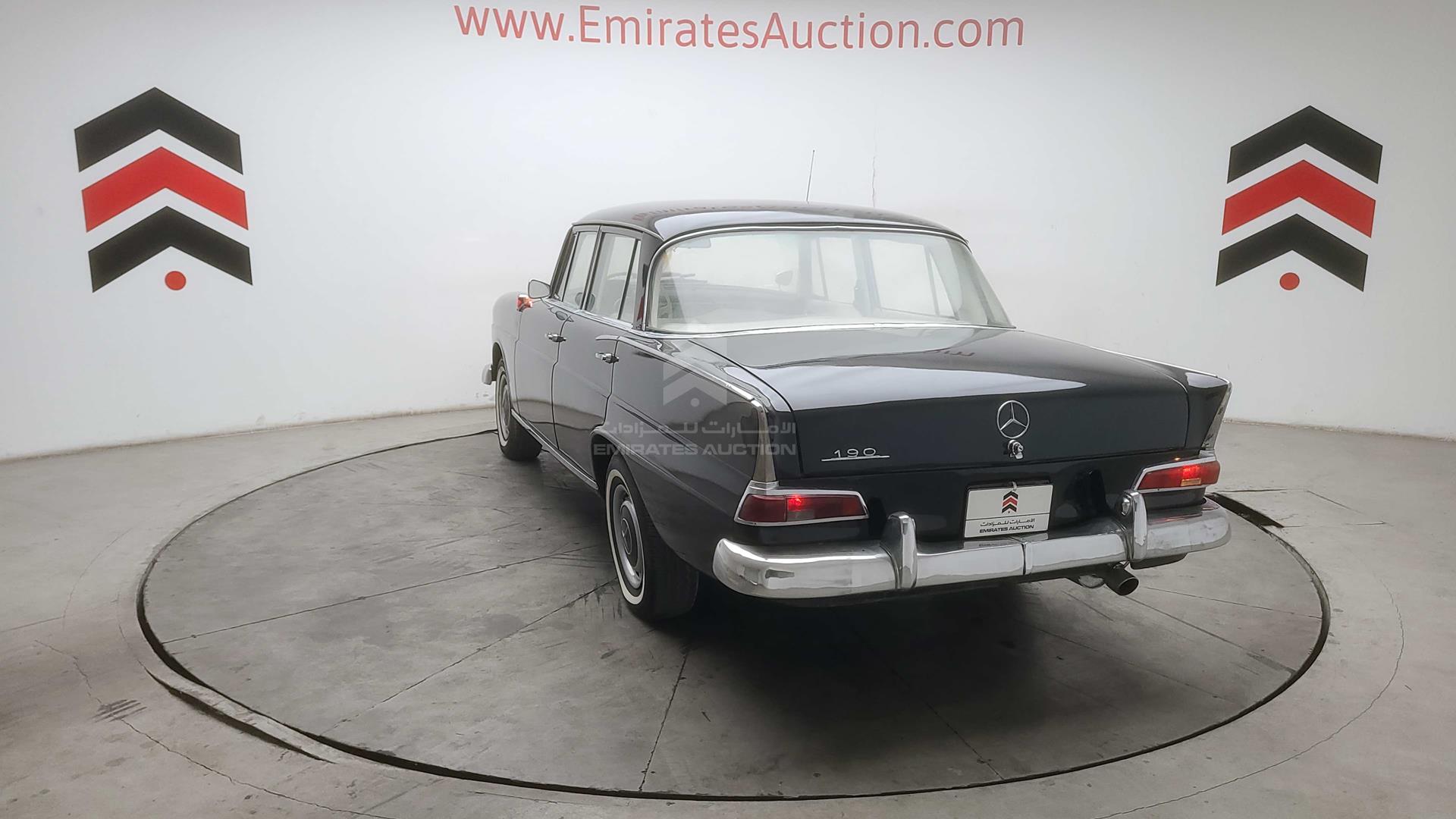 1965 MERCEDES 190 VIN: H001010124378