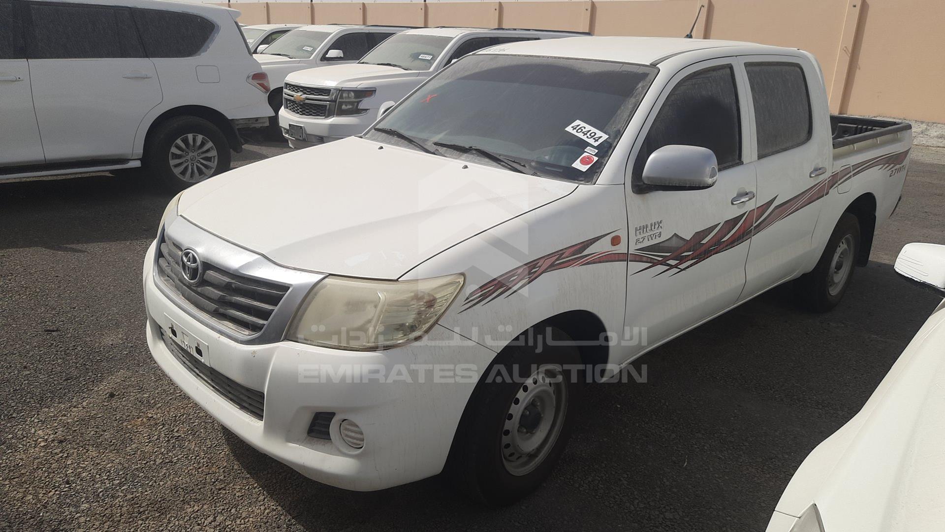 2014 TOYOTA HILUX VIN: MR0EX12G9E2346692