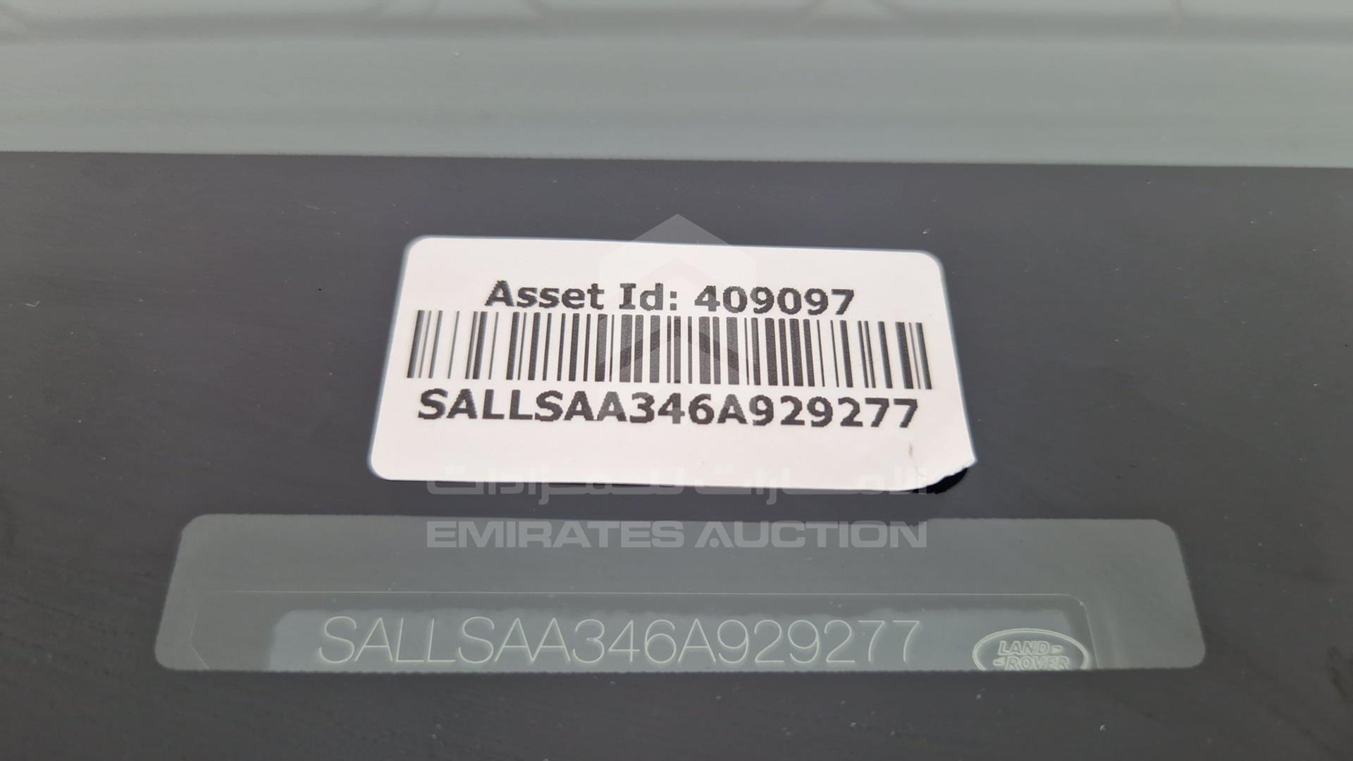 2006 RANGE ROVER SPORT VIN: SALLSAA346A929277