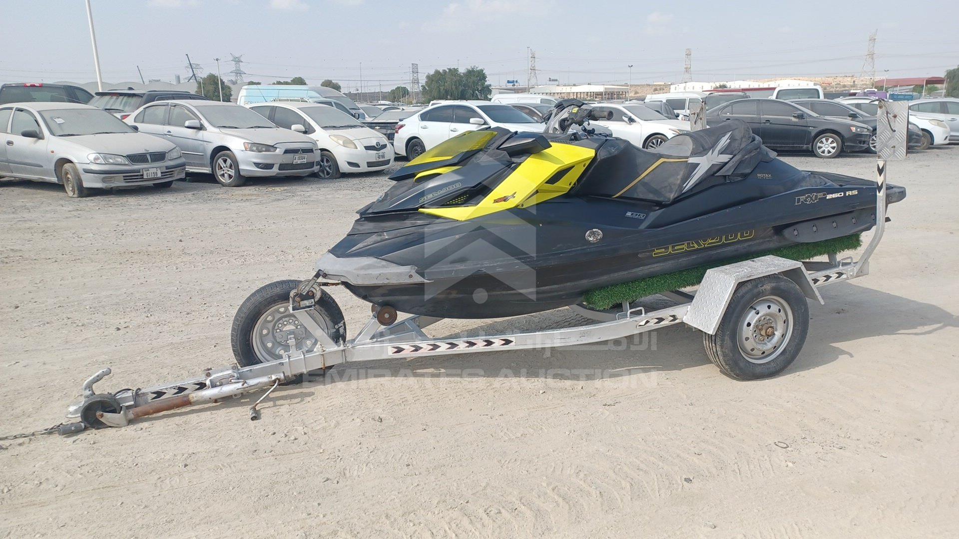 2013 JET SKI + TROLLEY SEA DOO VIN: CA-YDV16527L213