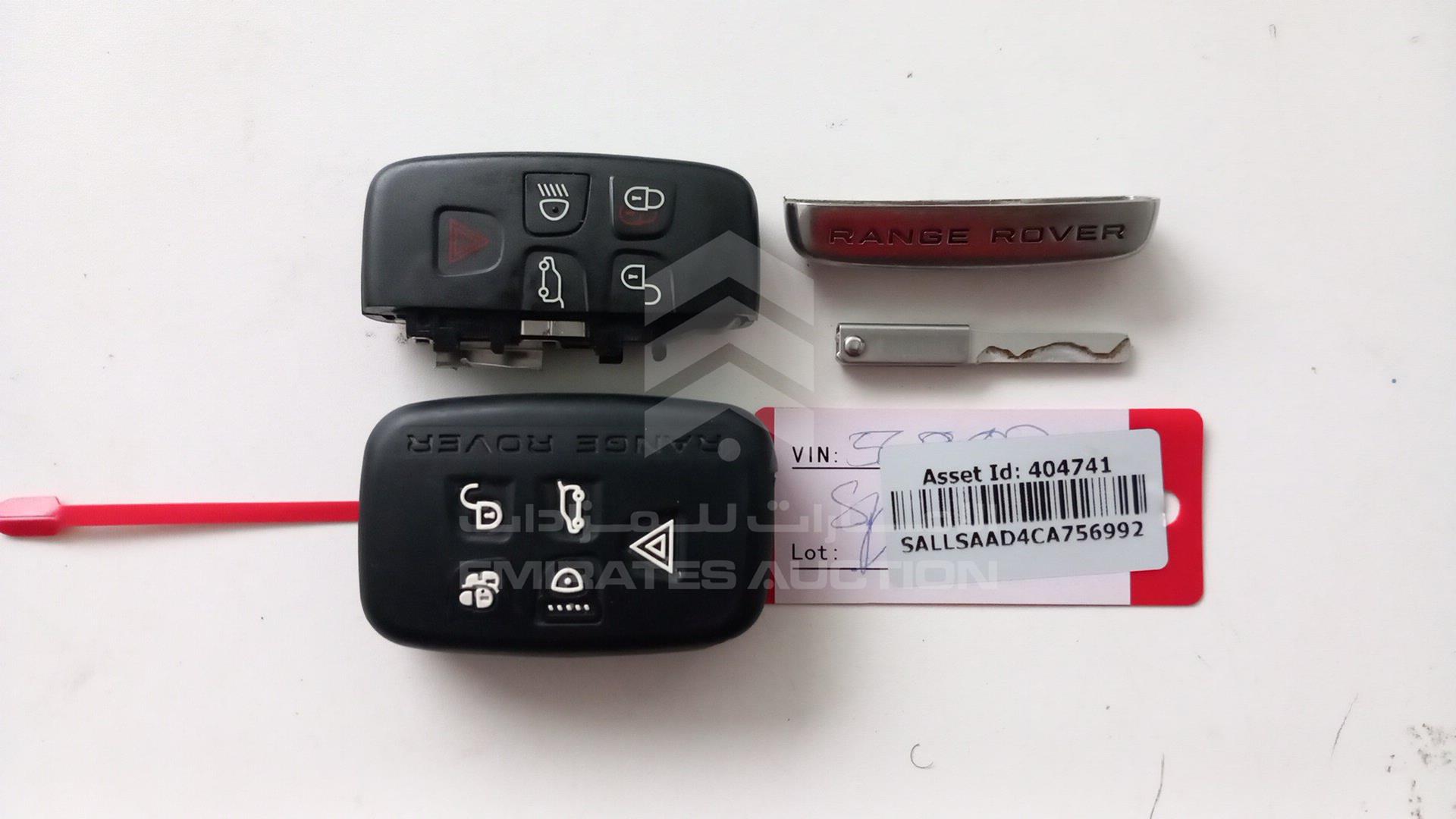 2012 RANGE ROVER SPORT VIN: SALLSAAD4CA756992