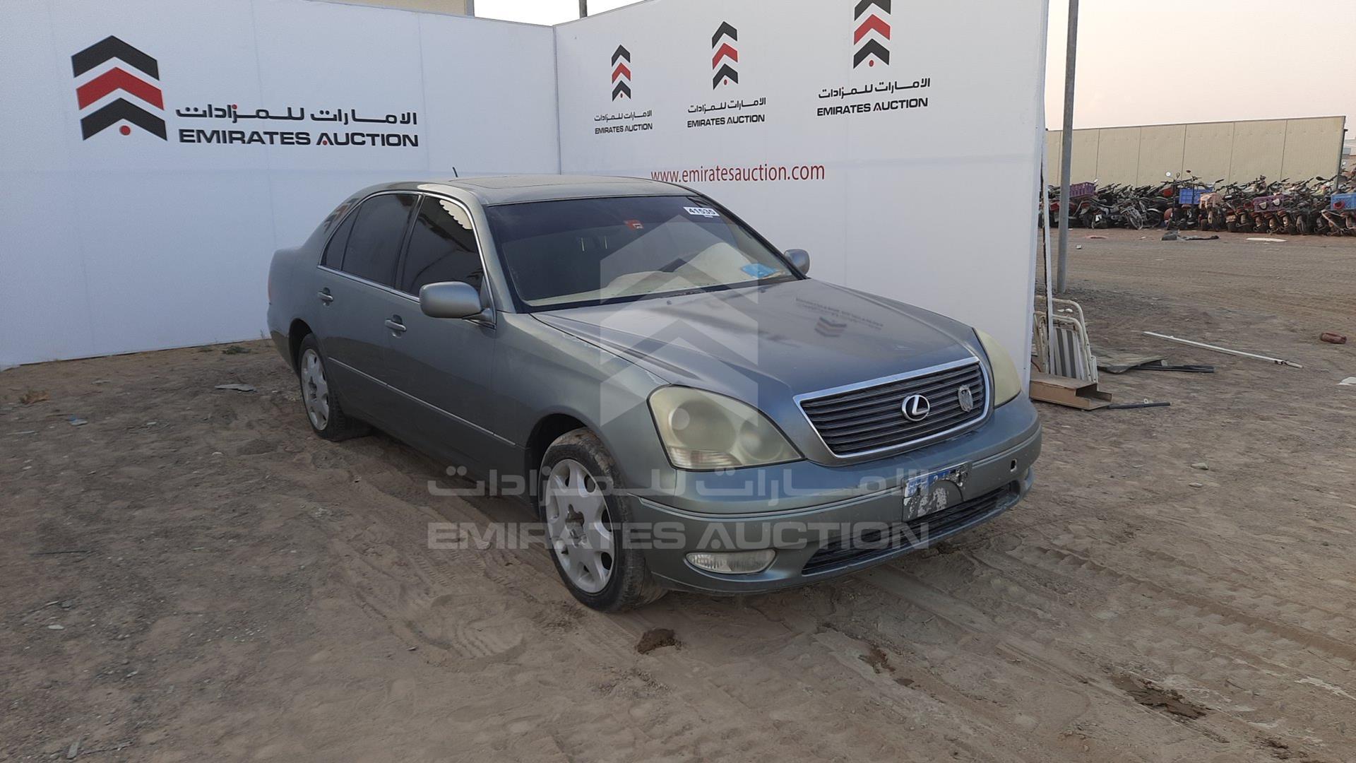 2001 LEXUS LS 430 VIN: JTHBN30F810016382