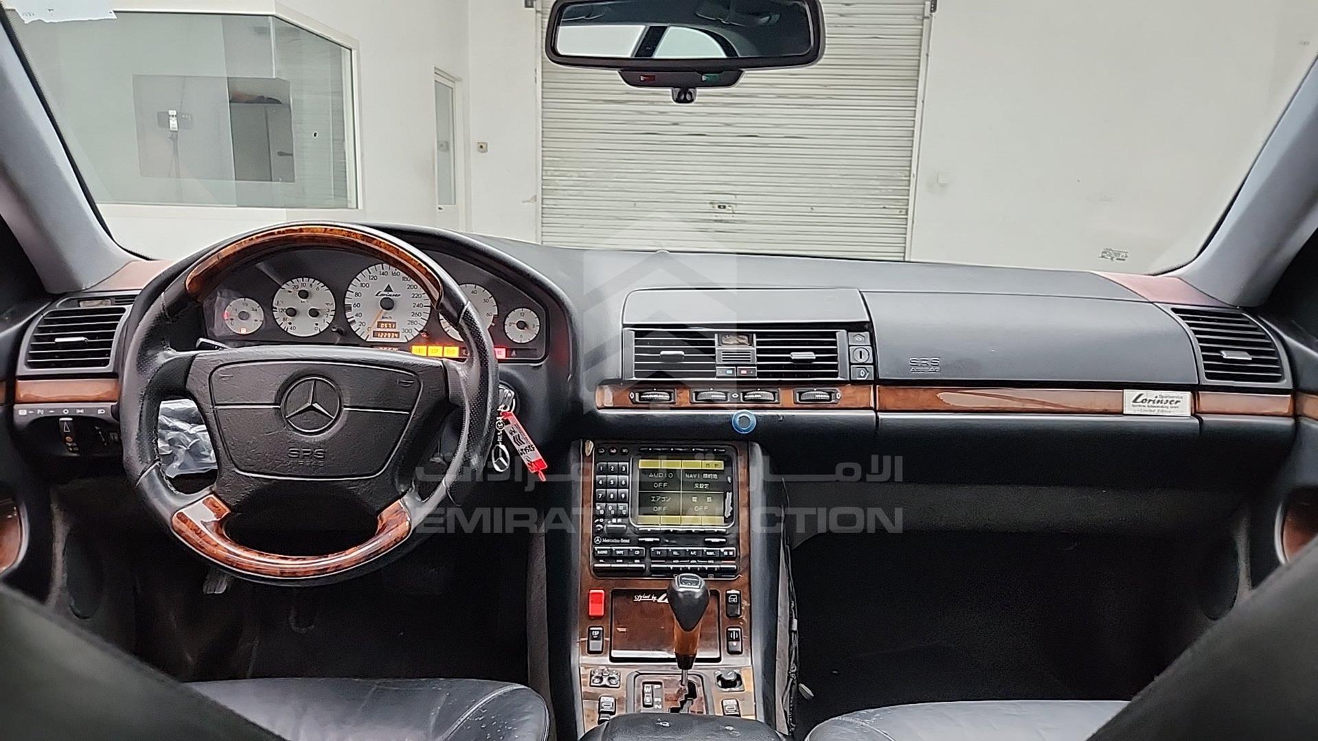 1997 MERCEDES CL 600 VIN: WDB1400761A337633