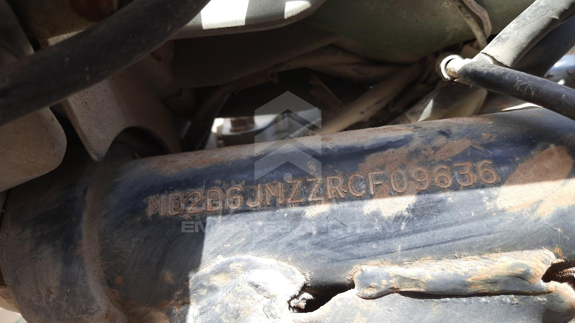 2009 BAJAJ 200 CC VIN: MD2DGJMZZRCF09636