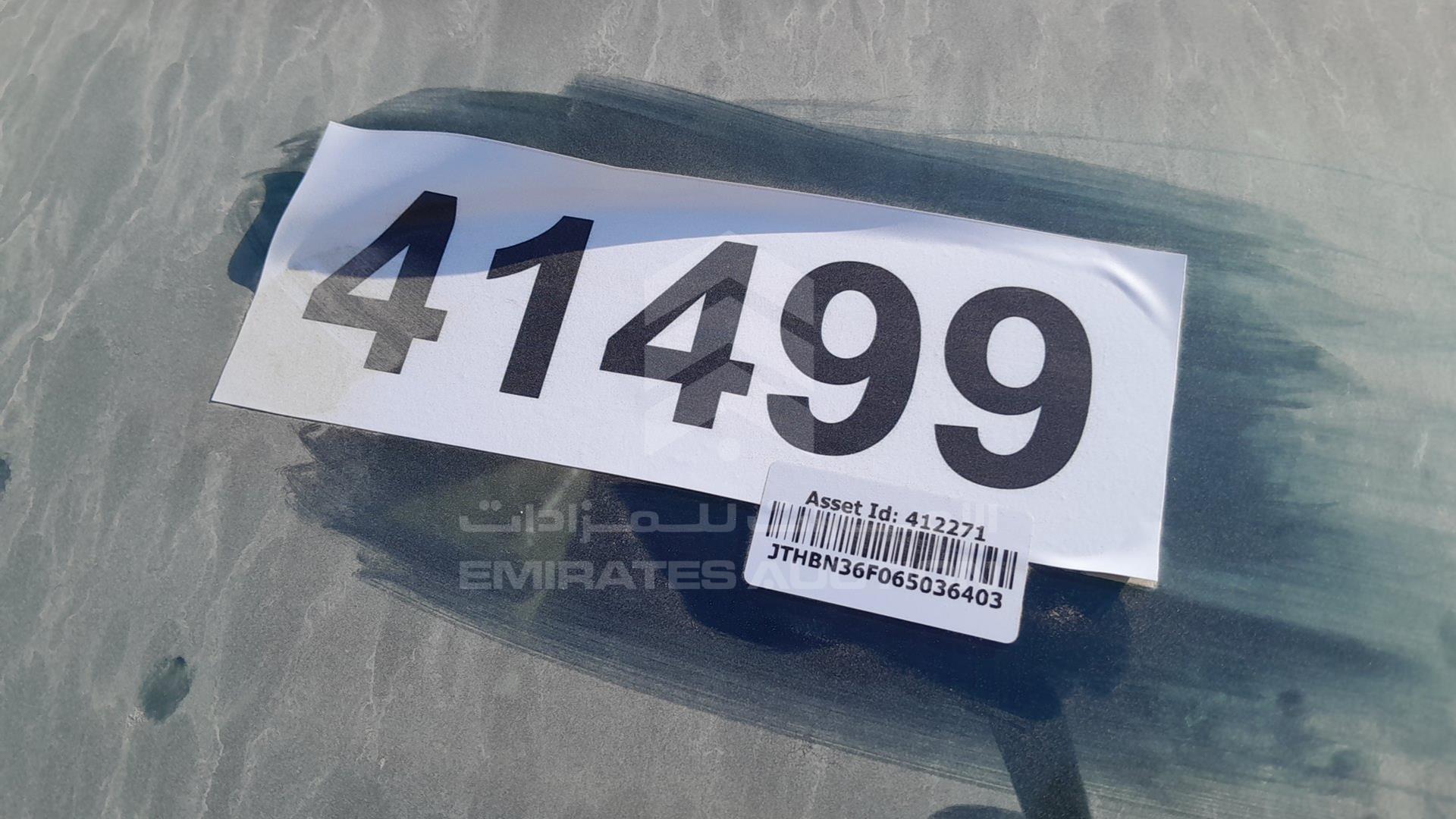 2006 LEXUS LS 430 VIN: JTHBN36F065036403