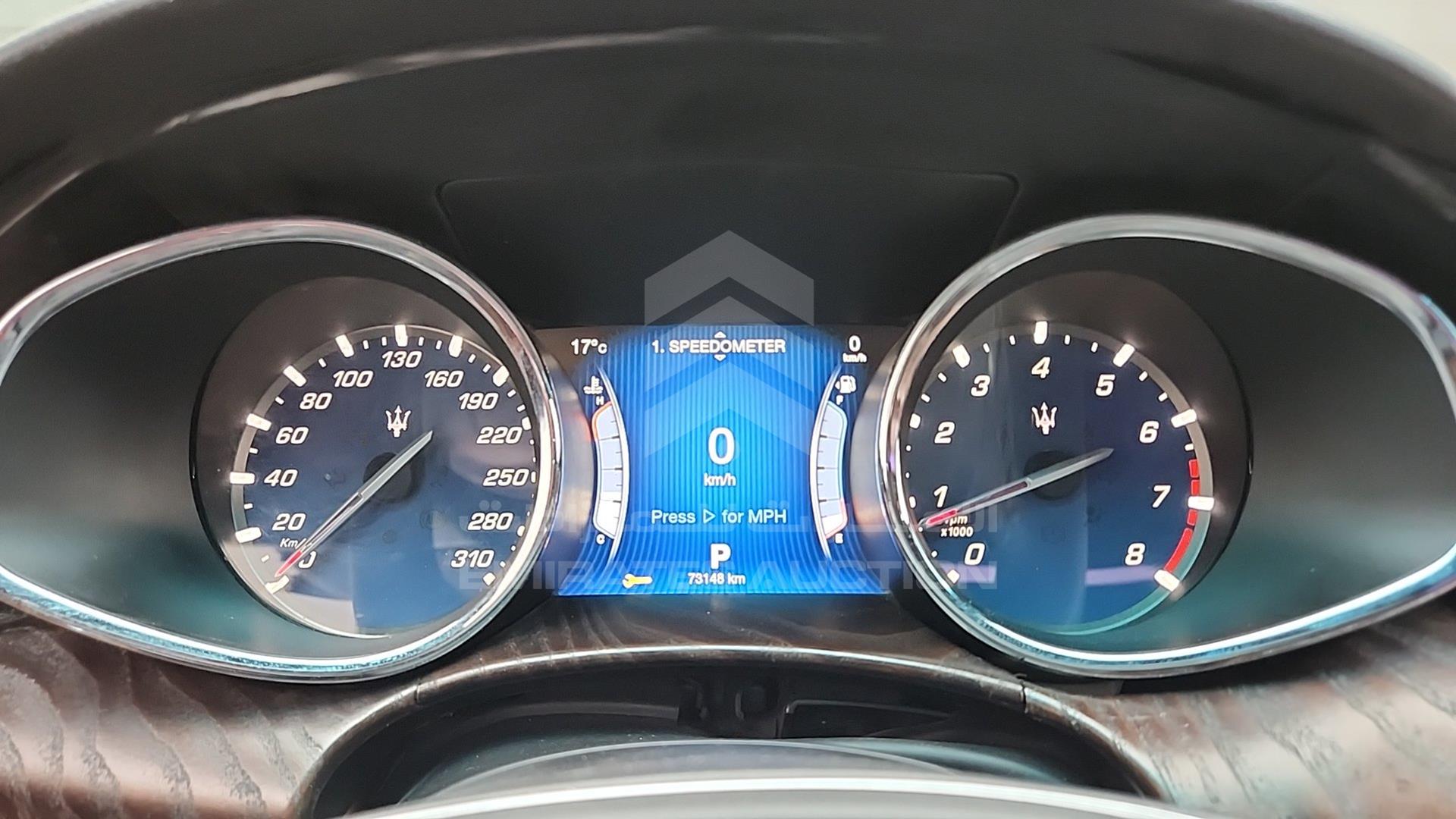 2015 MASERATI QUATTROPORTE VIN: ZAMSP56F7F1137609
