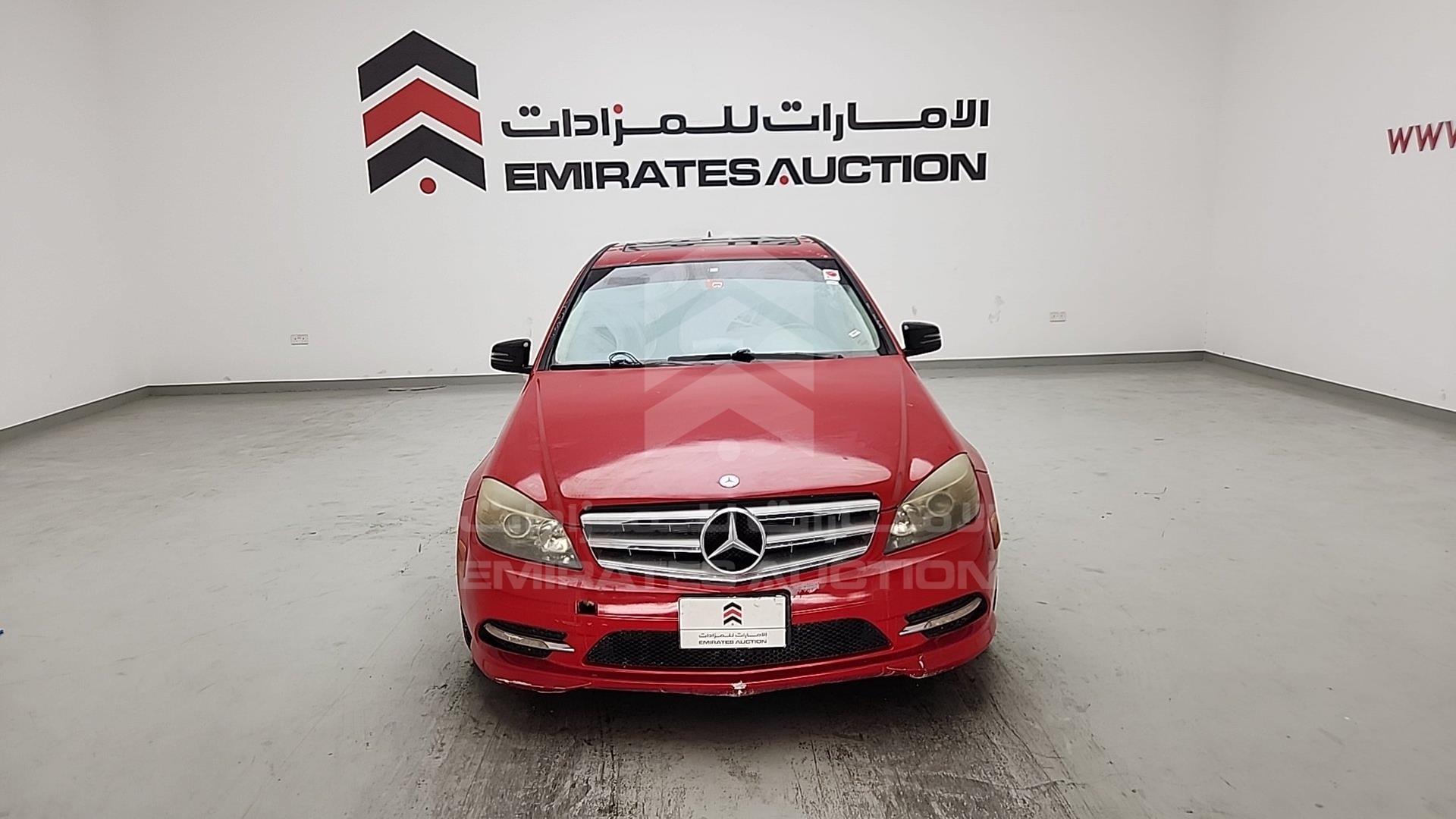 2011 MERCEDES C 300 VIN: WDDGF8BB6BR144232