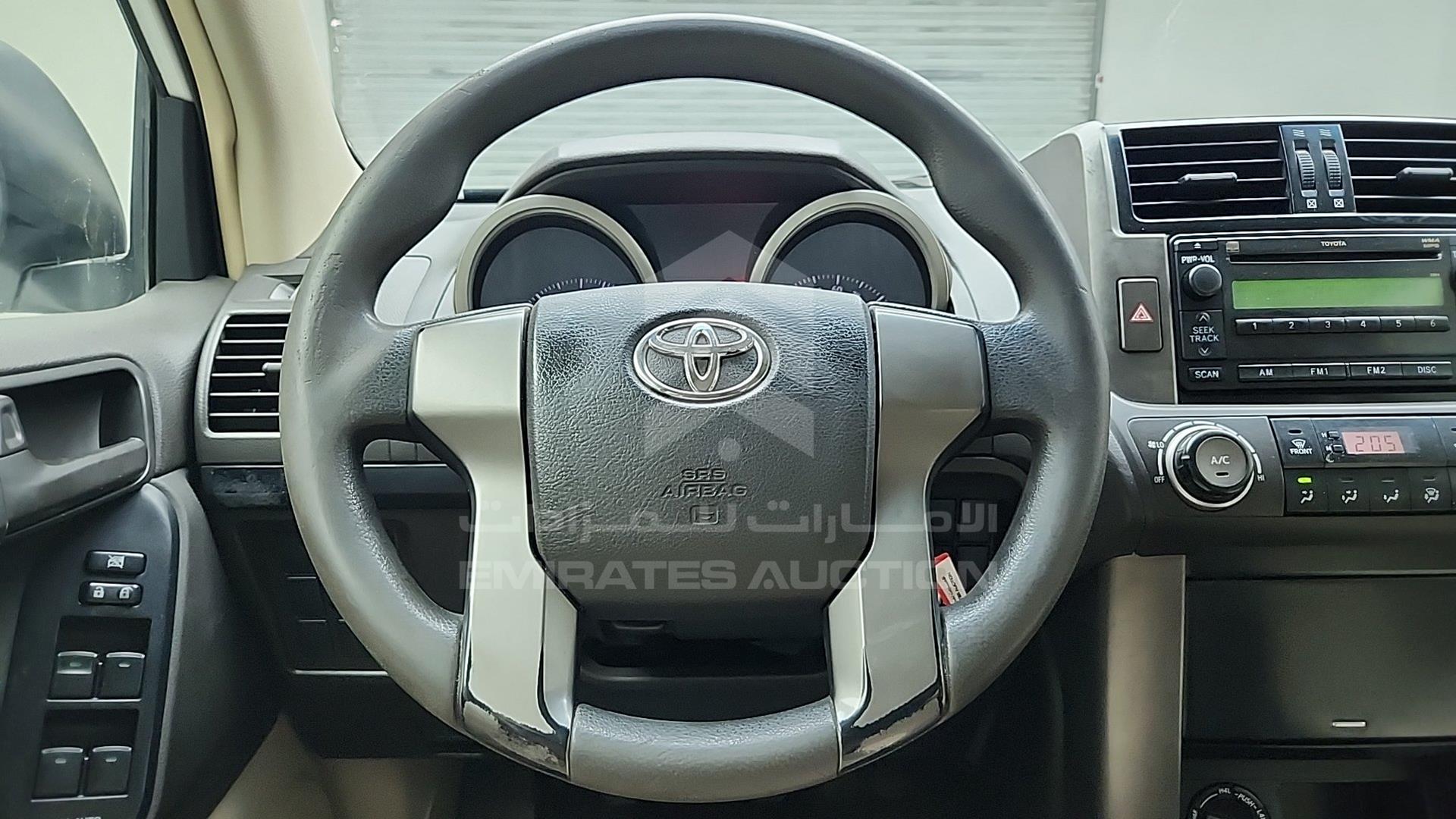 2012 TOYOTA PRADO VIN: JTEBD9FJ00K010335