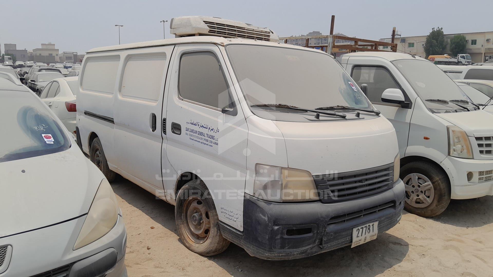2002 NISSAN URVAN VIN: JN6FE52S22X400429