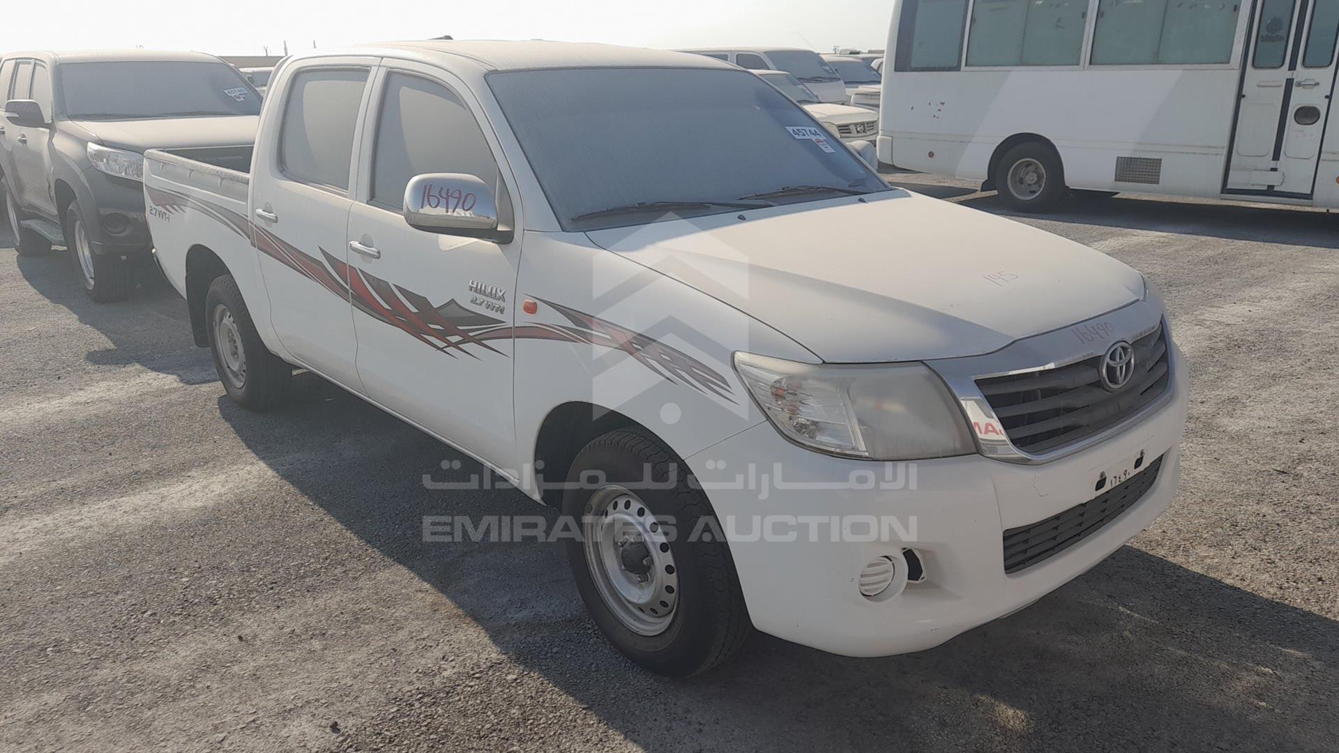 2014 TOYOTA HILUX VIN: MR0EX12GXE2346815