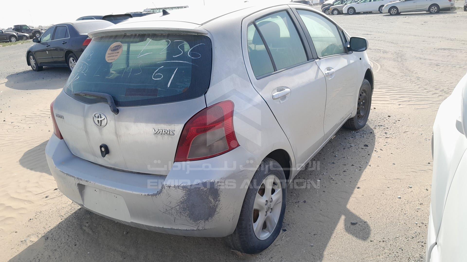 2007 TOYOTA YARIS VIN: JTDKW923675047131