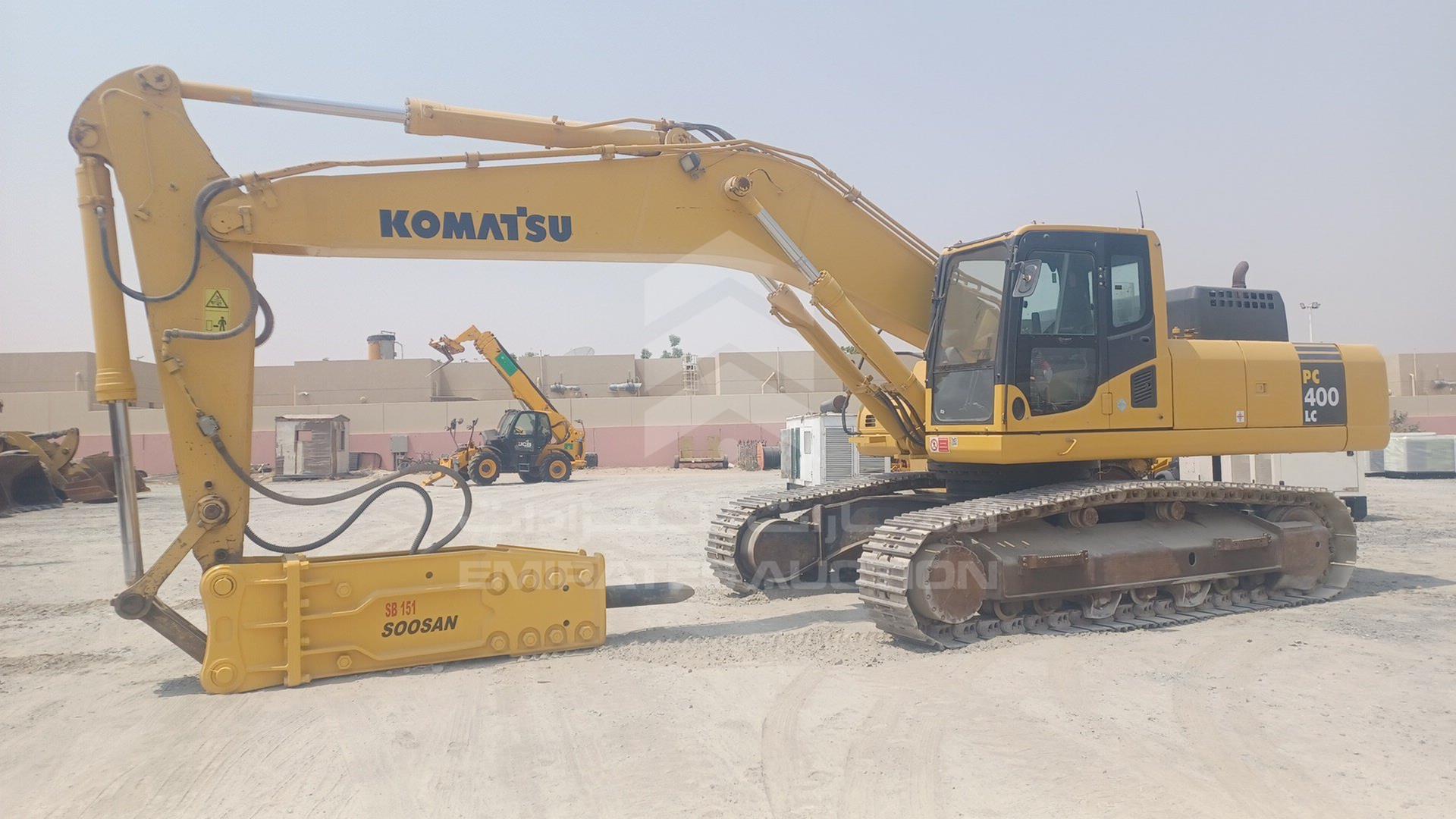2012 KOMATSU PC400-8 VIN: KMTPC192T02071036