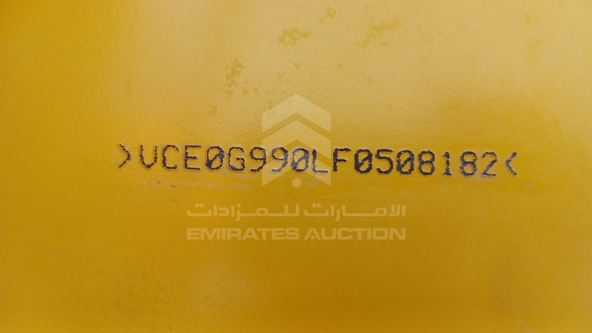 2015 VOLVO G990 VIN: UCE0G990LF0508182