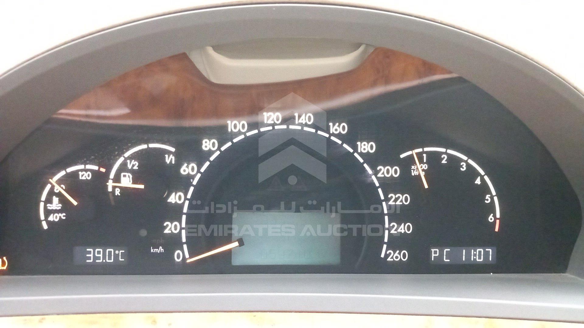 2003 MERCEDES S 500 VIN: WDB2201751A358175