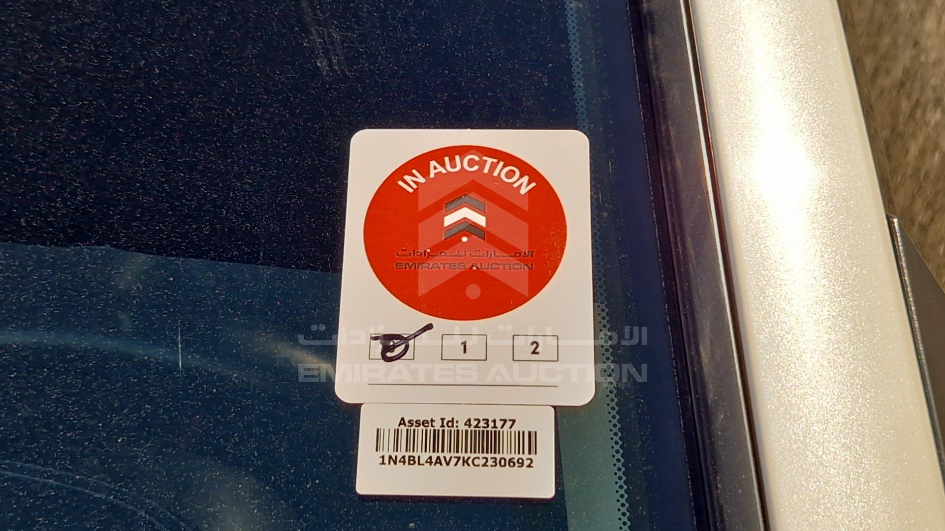 2019 NISSAN ALTIMA VIN: 1N4BL4AV7KC230692