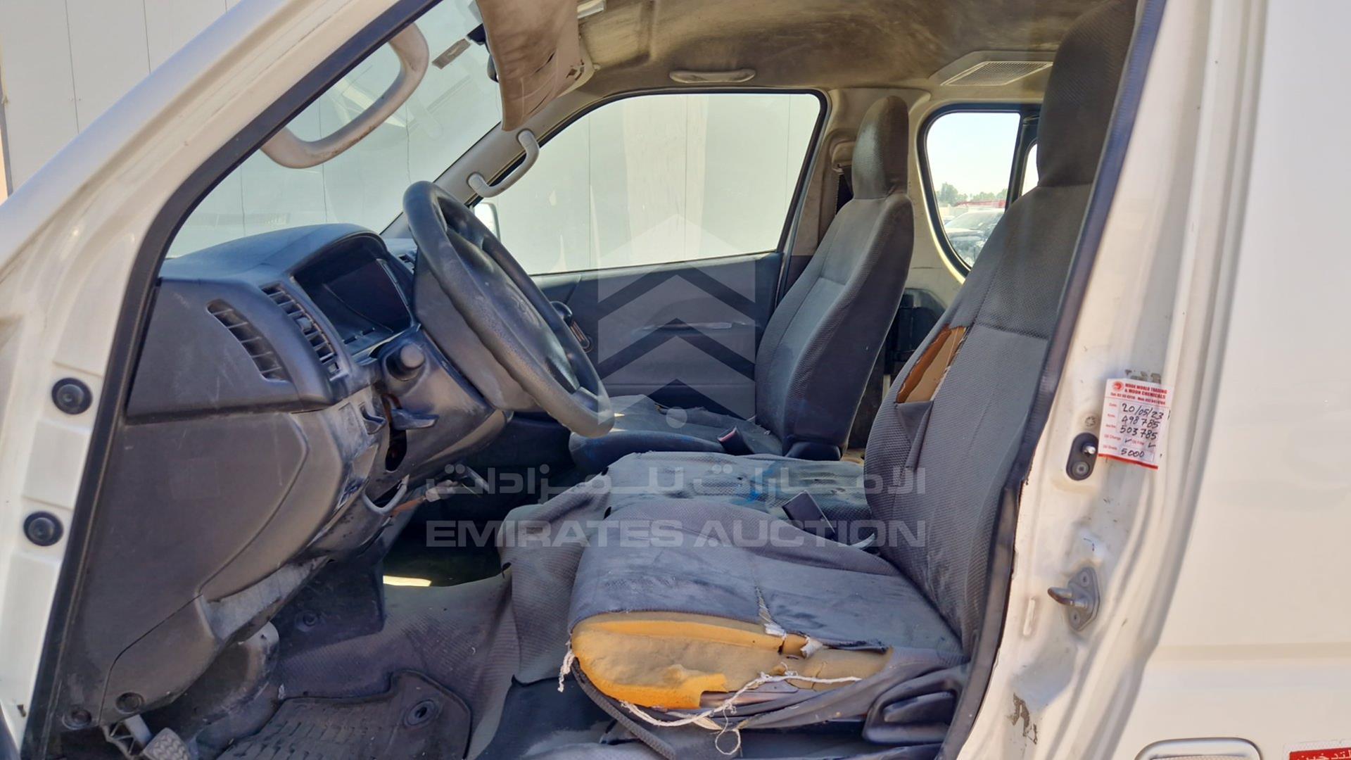 2015 TOYOTA HIACE VIN: JTGJX02P6F5041788