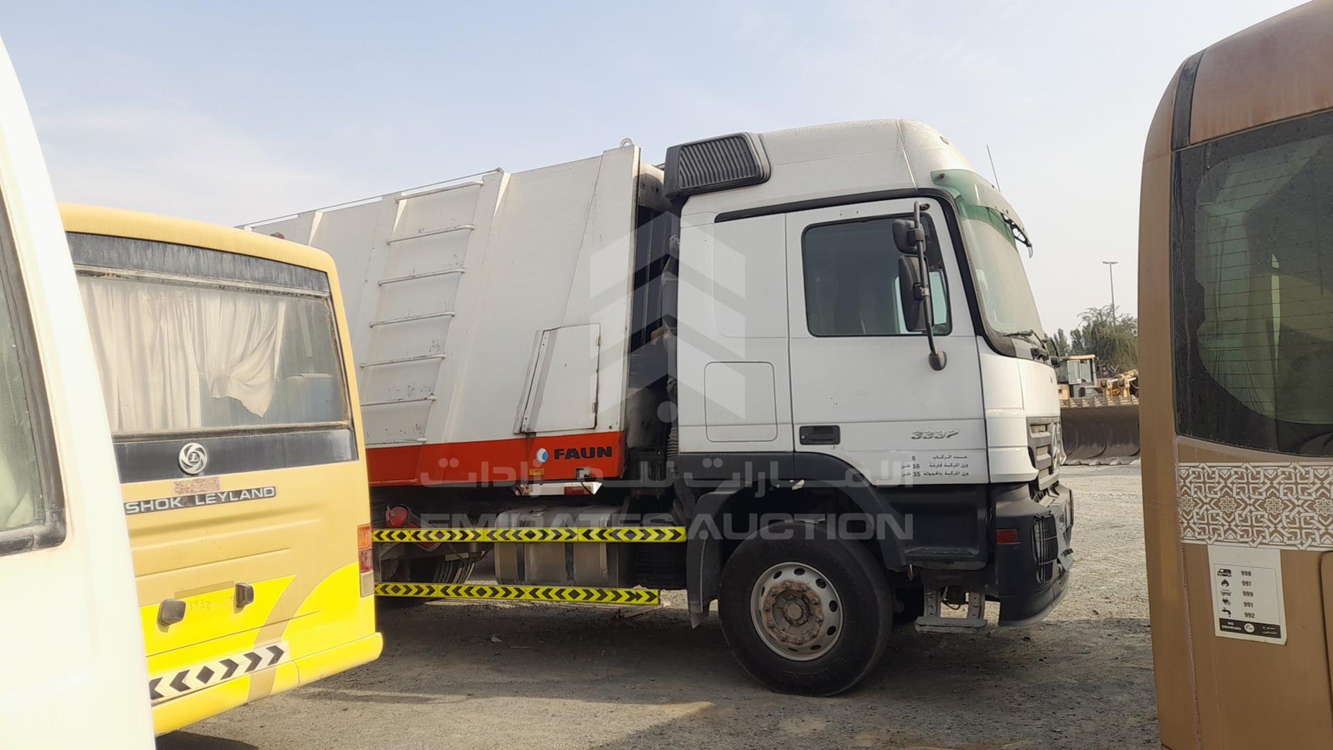 2008 MERCEDES ACTROS VIN: WDAKHCAA28L280334