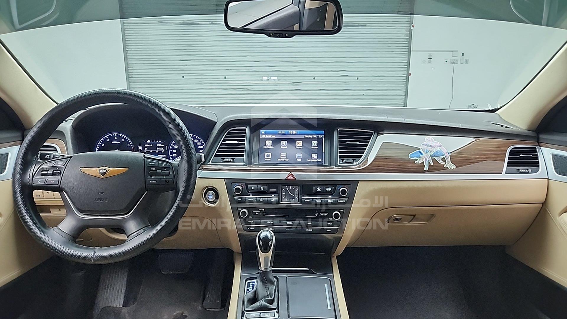 2015 HYUNDAI GENESIS VIN: KMHGN41EBFU057576