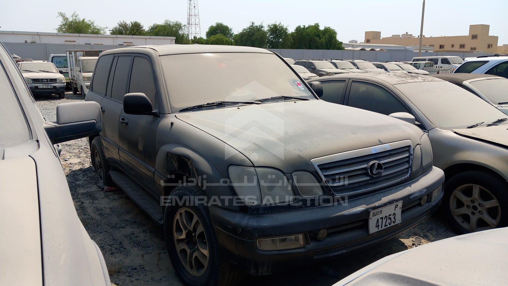 2003 LEXUS LX 470 VIN: JTJHT00W833532353