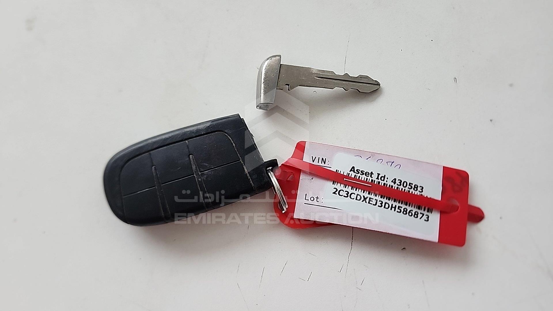 2013 DODGE CHARGER VIN: 2C3CDXEJ3DH586873