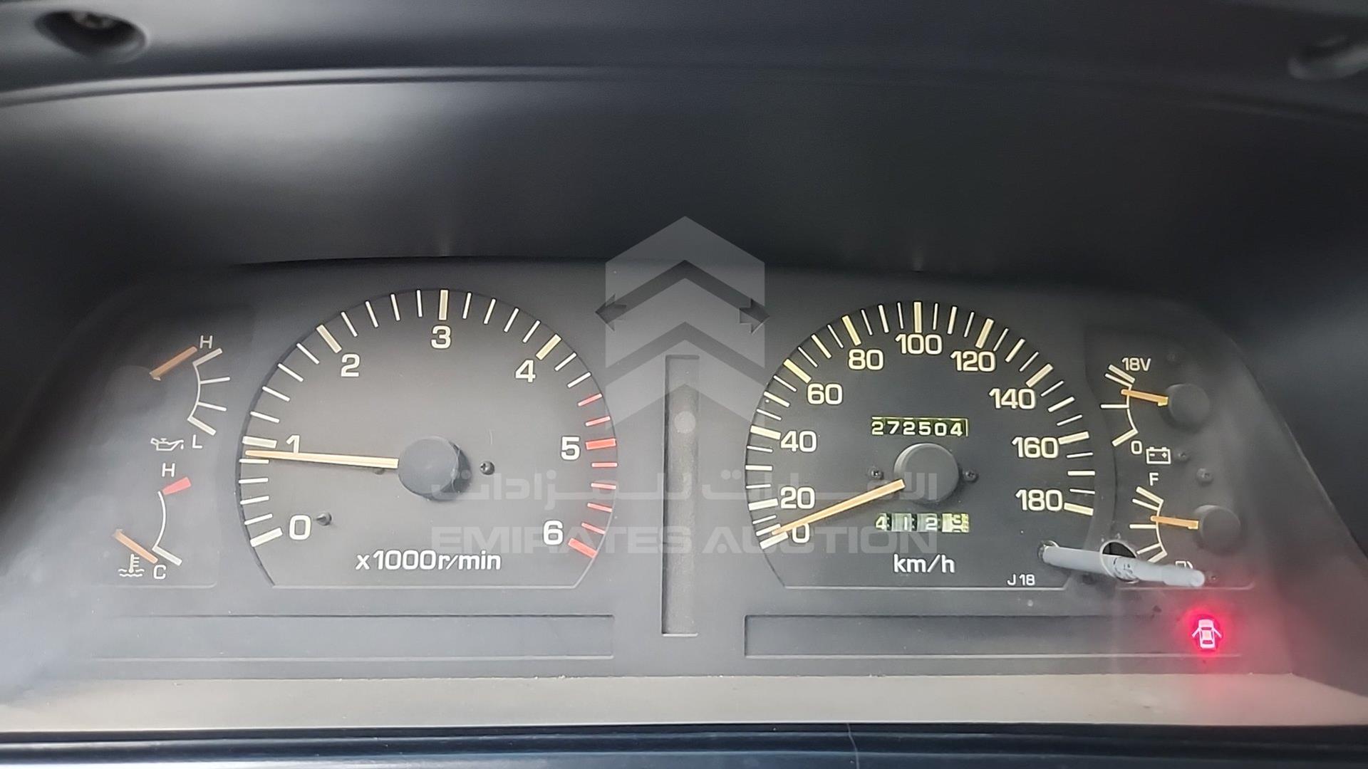 1990 TOYOTA LAND CRUISER VIN: FJ800000117
