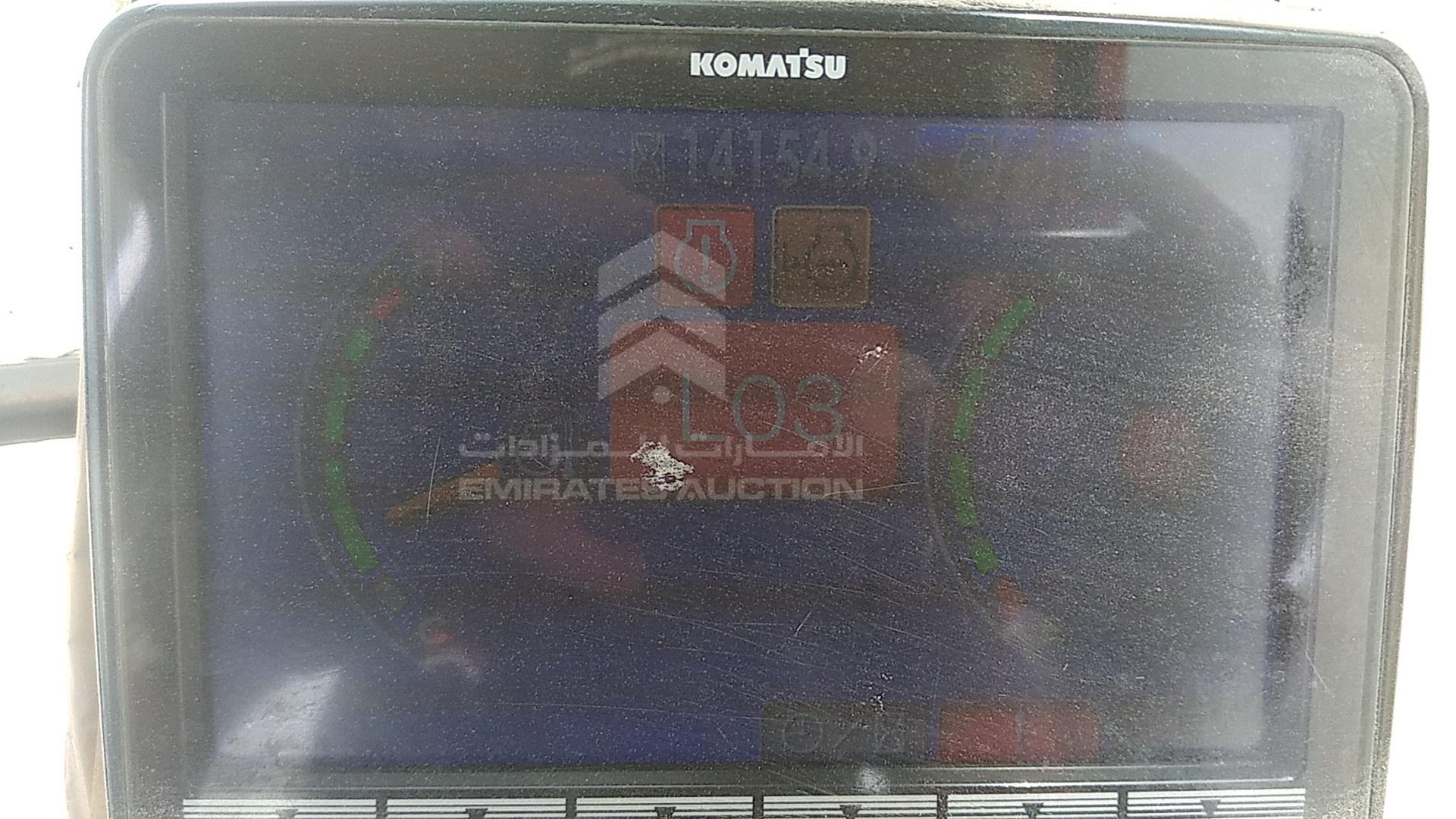 2013 KOMATSU EXCAVATOR VIN: KMTPC244P87C10549