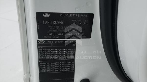 Range Rover Sport 2010 SALLSAAE4AA258612 Image 13