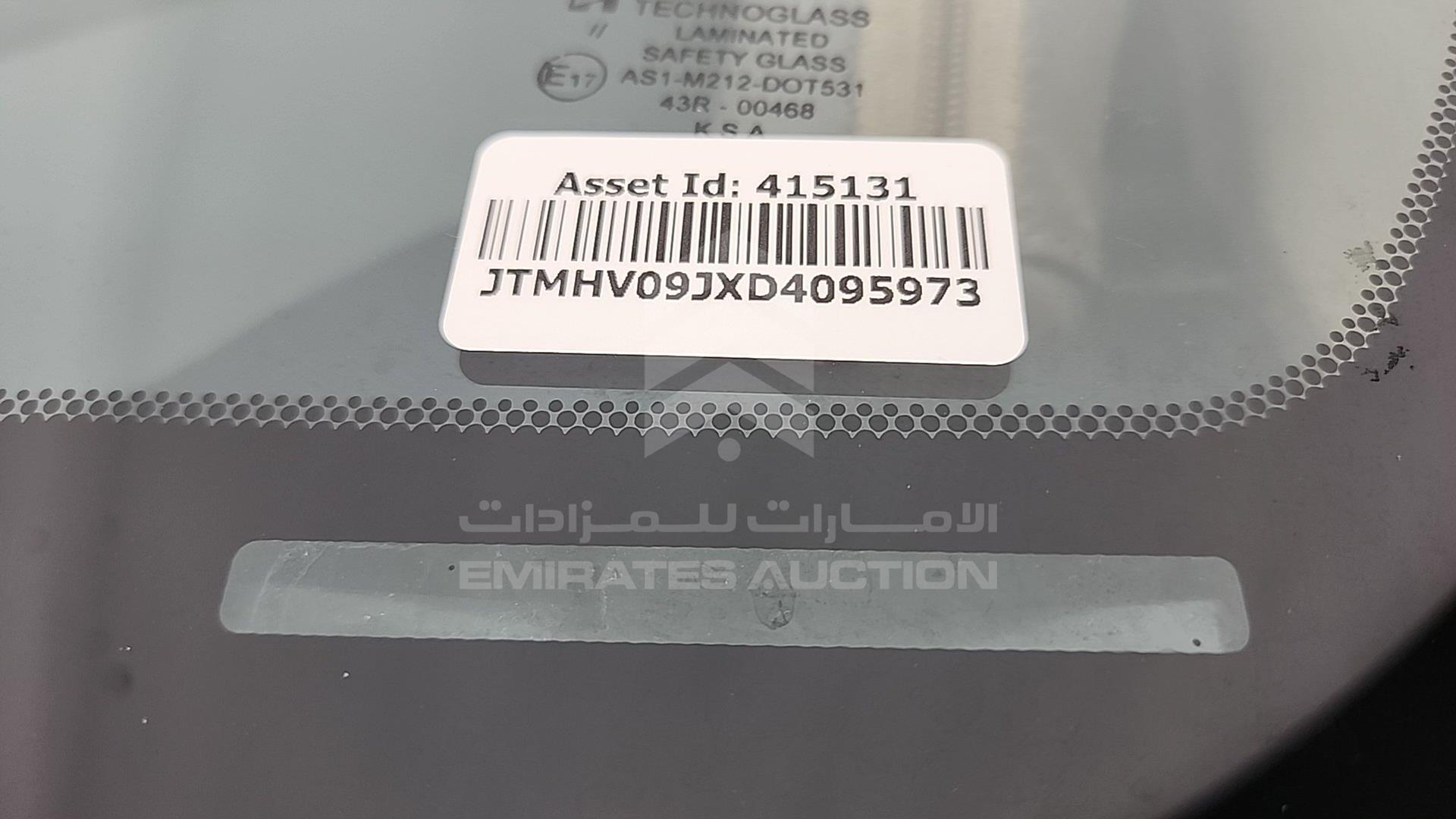 2013 TOYOTA LAND CRUISER VIN: JTMHV09JXD4095973
