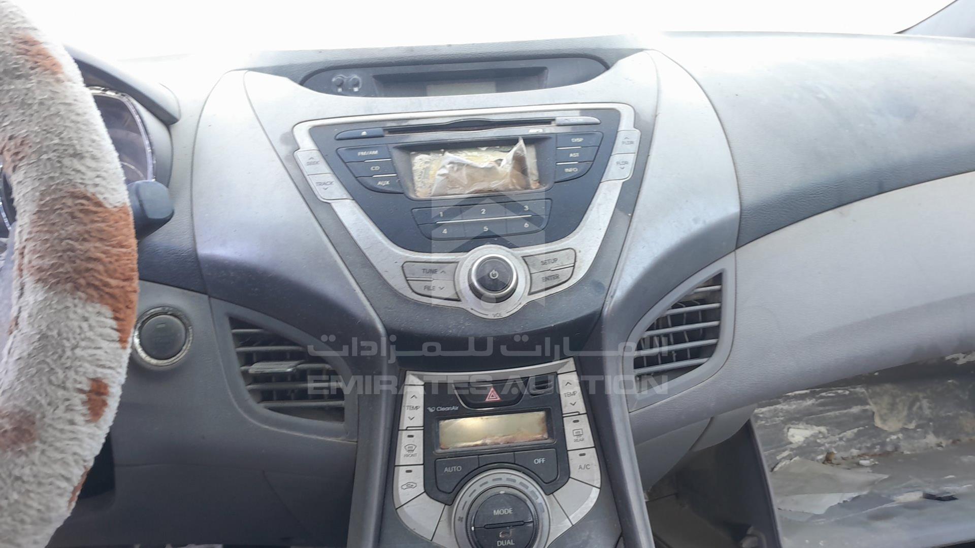 2012 HYUNDAI ELANTRA VIN: KMHDH41EXCU506925